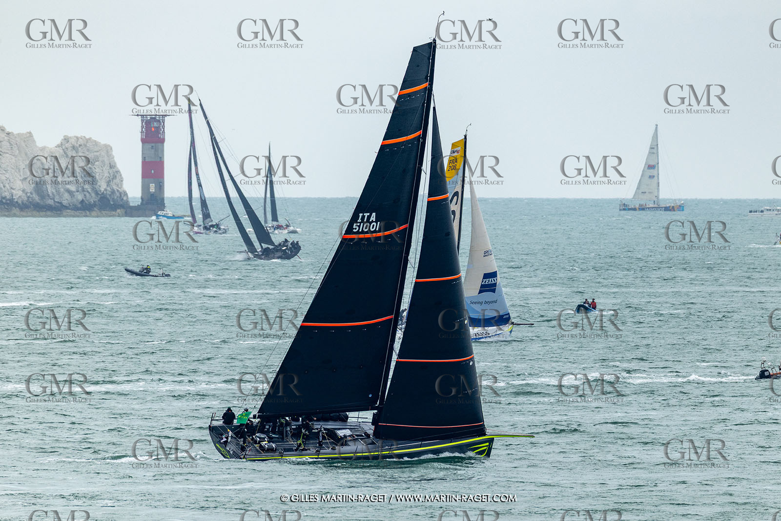 26 07 2025, Cowes (UK, IOW), Admiral's Cup 2025, Rolex Fastnet Race start,