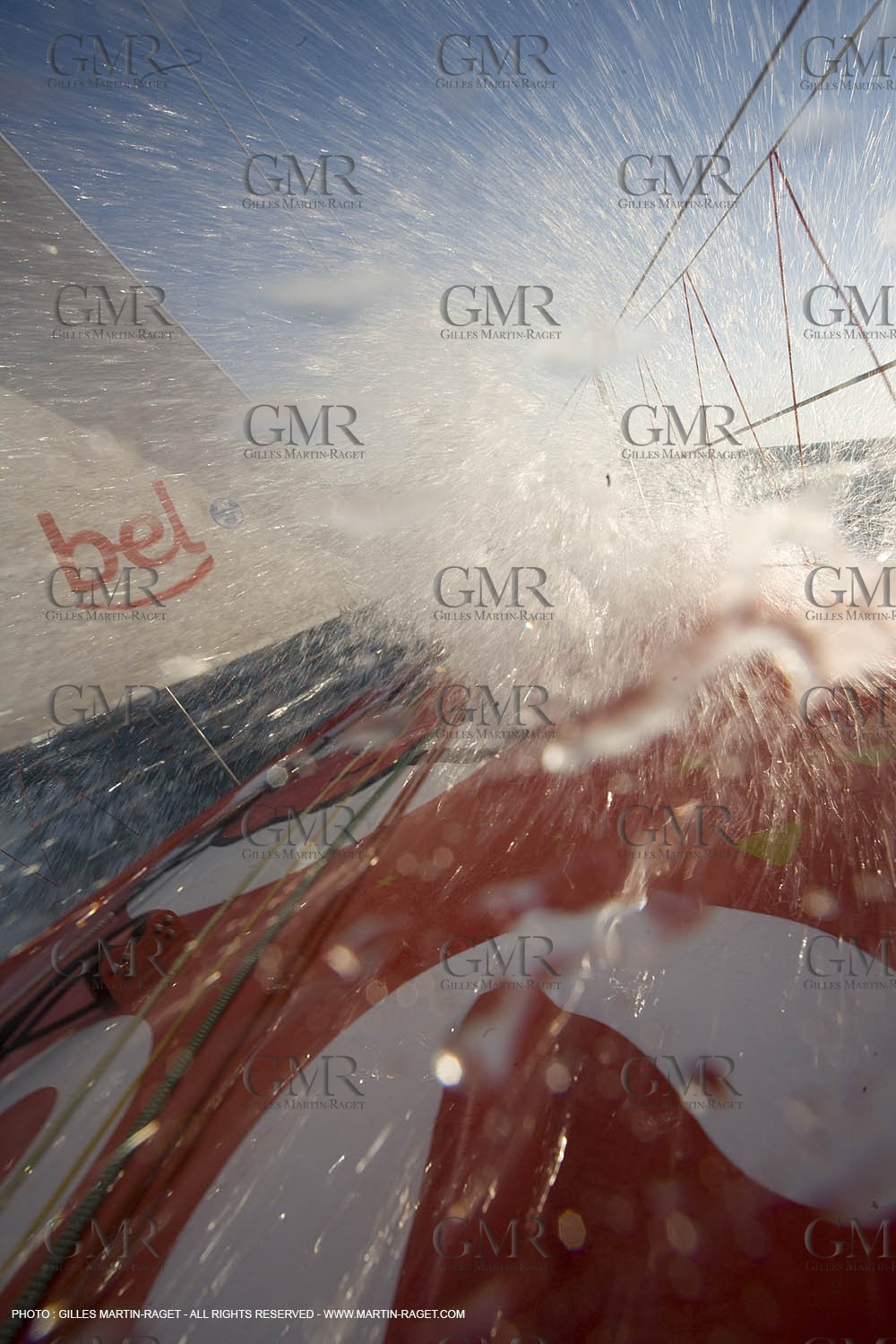 06 04 2008 - Port Camrgue (FRA, 30) onboard 60 ft Imoca Groupe Bel with Kito de Pavant