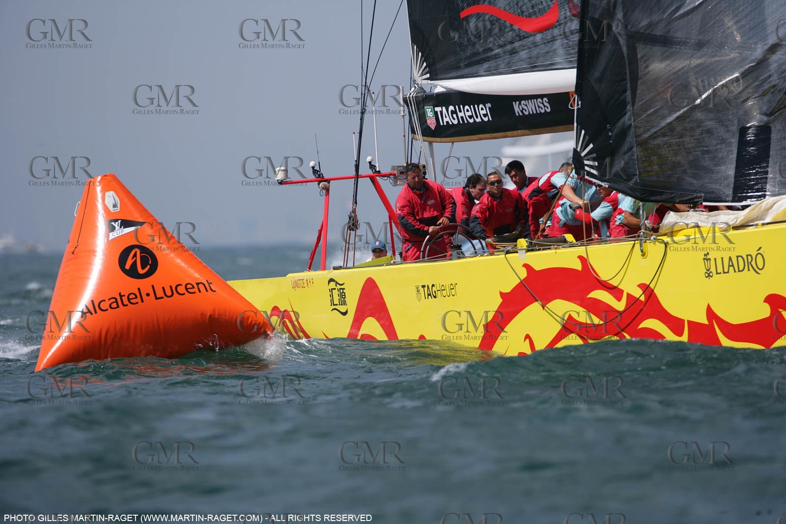 30 04 2007-Valencia (Spain)- 32nd America's Cup - Louis Vuitton Cup - RR2 - Day 2 - BMW ORACLE Racing