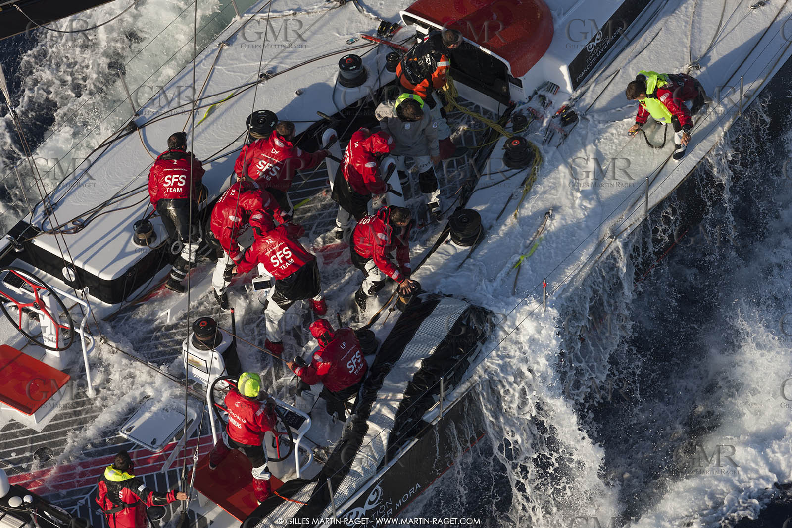 09 10 2017, Calvi (FRA,20), VOR 70 Babsy, Tentative de record autour de la Corse à la voile, skipper Franck Cammas