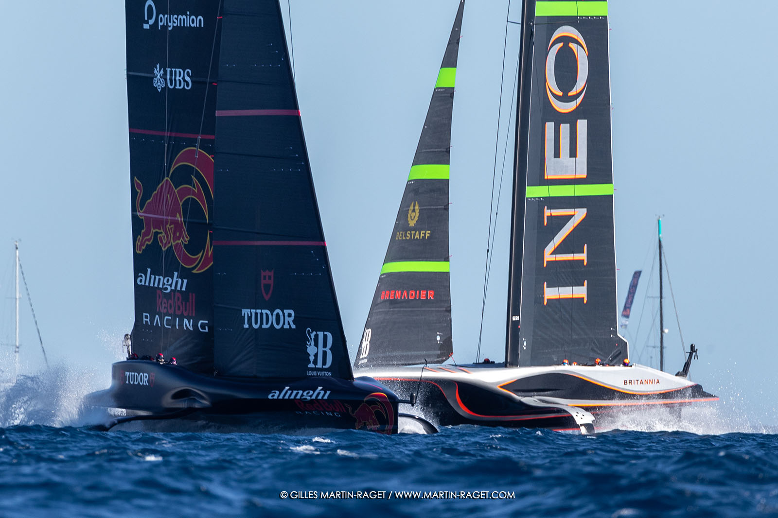 16 09 2024, Barcelona (ESP), 37th America's Cup, Louis Vuitton Cup Semi-final, Race Day 2