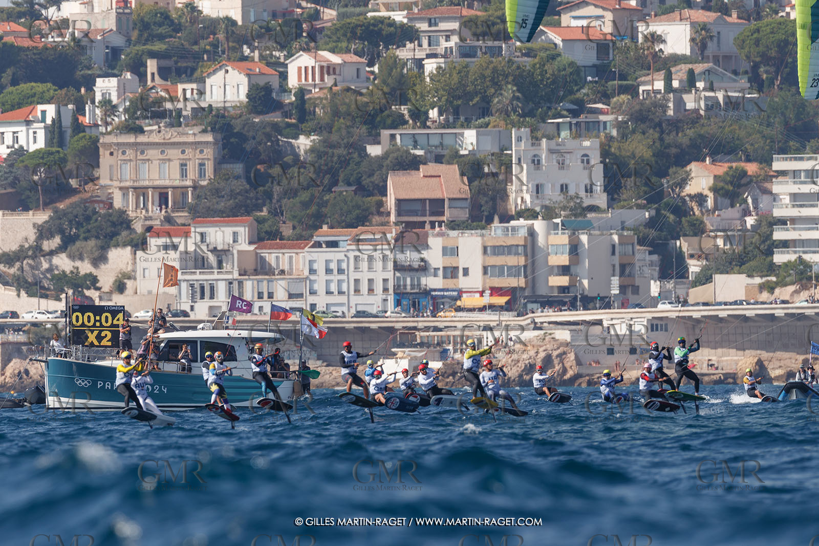 03 08 2024, Marseille (FRA), Paris 2024 Olympic Games, Sailing, Race Day 7