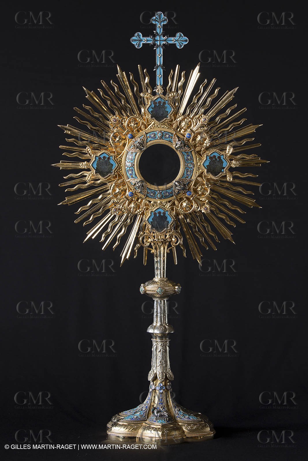 04 02 2013 - Marseille(FRA,13), Notre Dame de la Garde,liturgical silverware