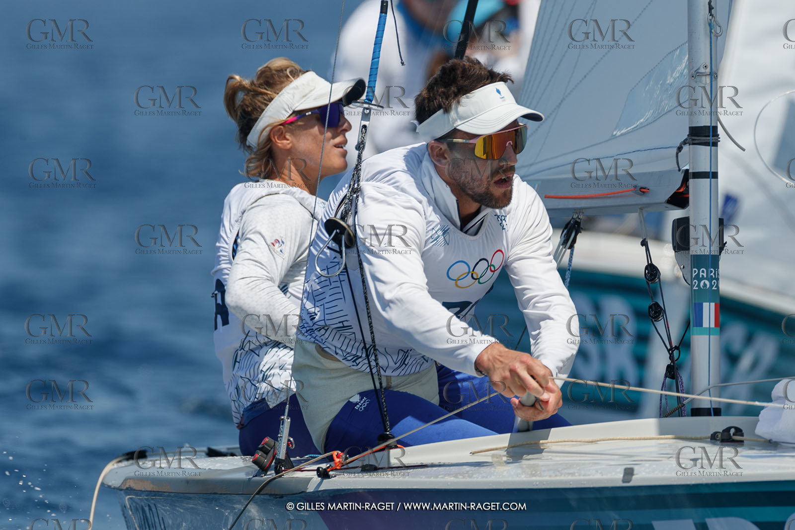 06 08 2024, Marseille (FRA), Paris 2024 Olympic Games, Sailing, Race Day 9