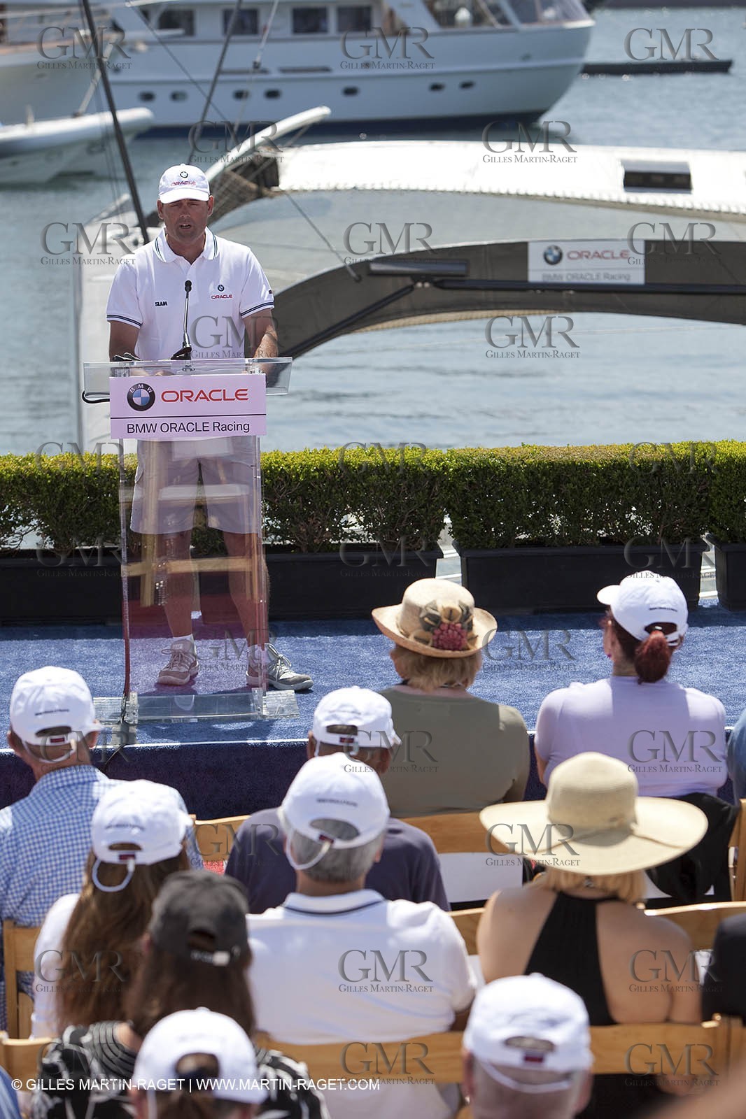 11 08 2009 - San Diego (USA,CA) - 33rd America's Cup - BMW ORACLE Racing - Team and Challenge presentation special event