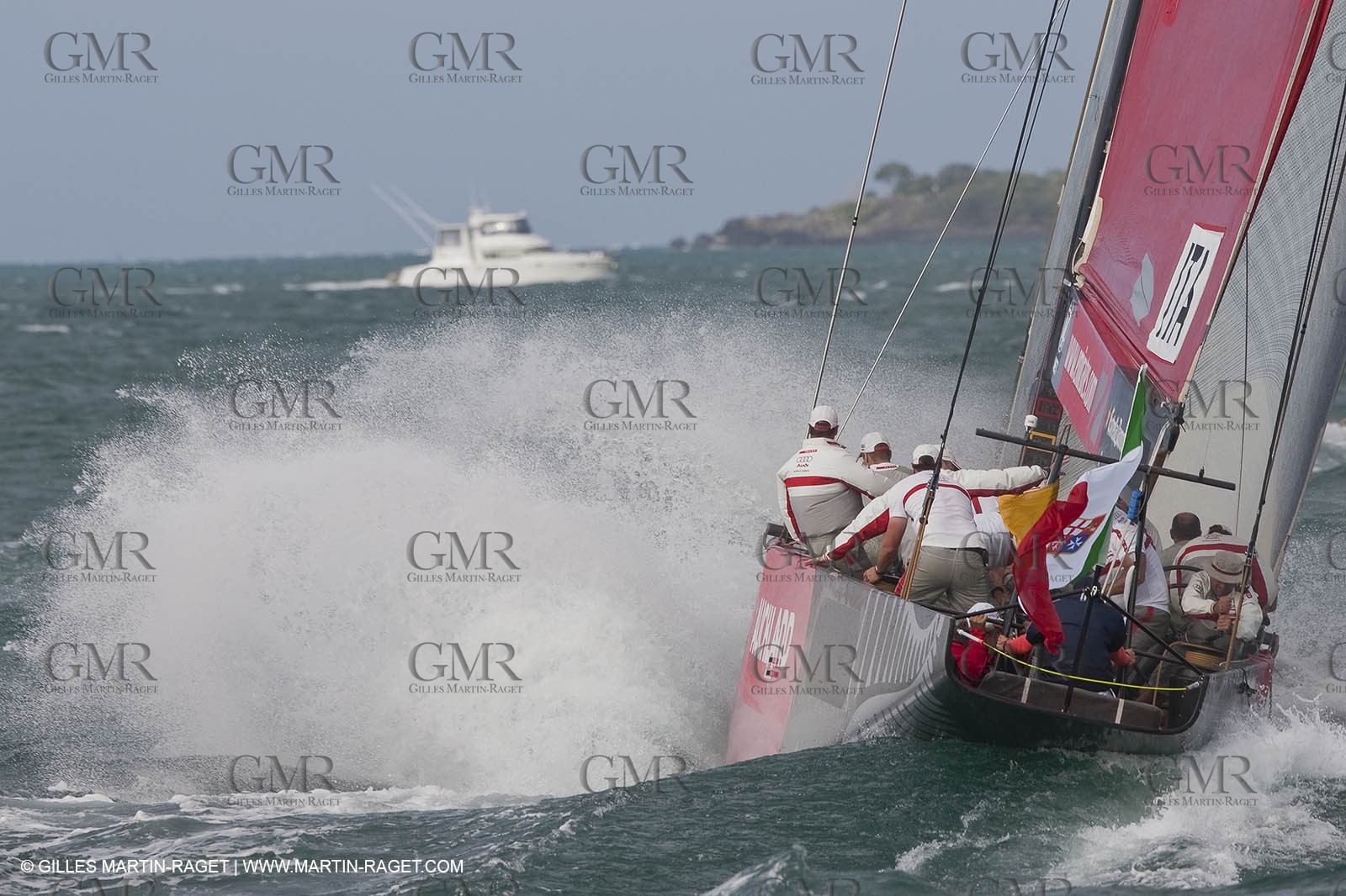 05 02 2009 - Auckland (NZL) -  Louis Vuitton Pacific Series -  Racing Day 4 - Round Robin 2