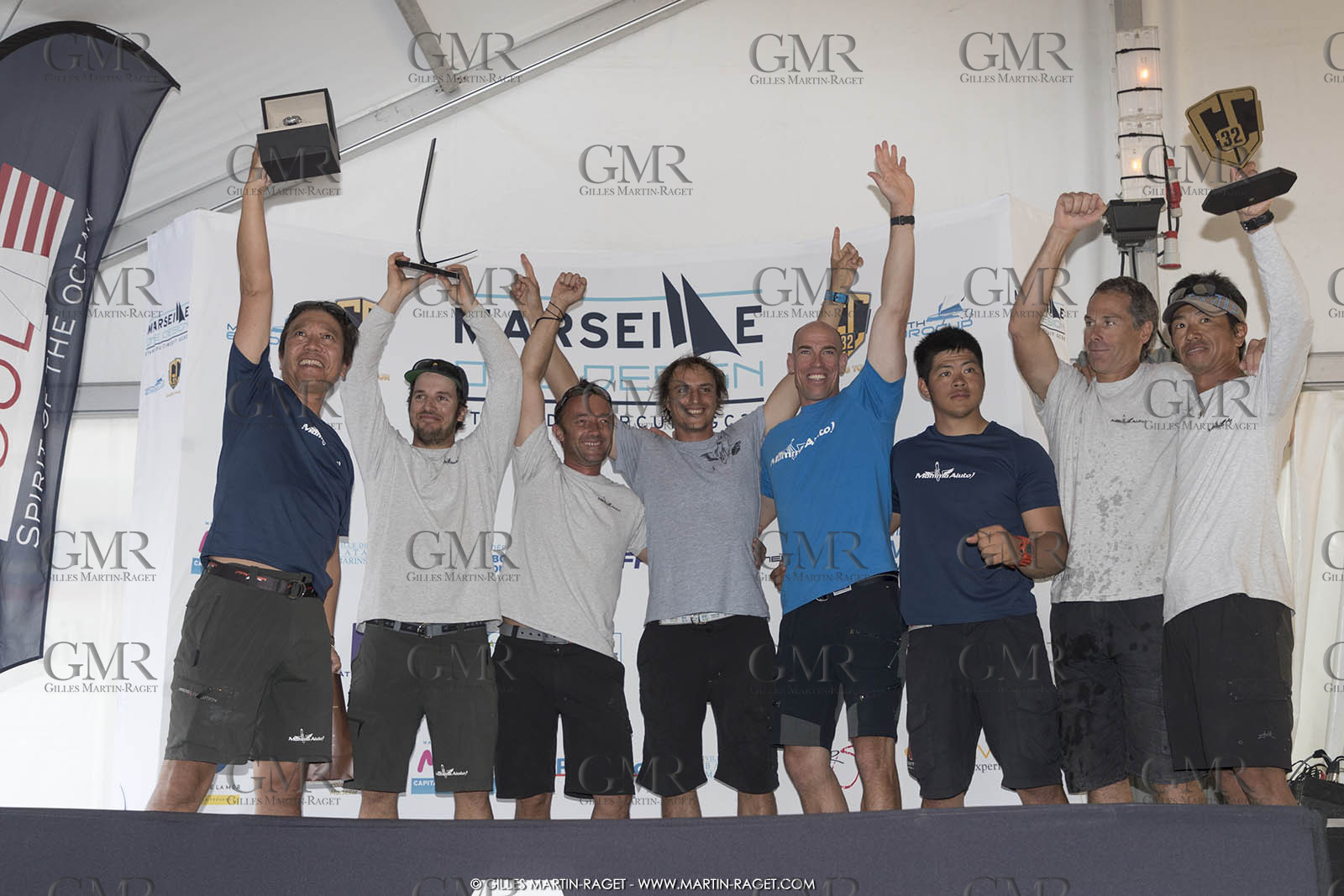 15 10 2017, Marseille (FRA), GC32 Racing Tour 2017, Marseille One Design, Final day, Prizegiving