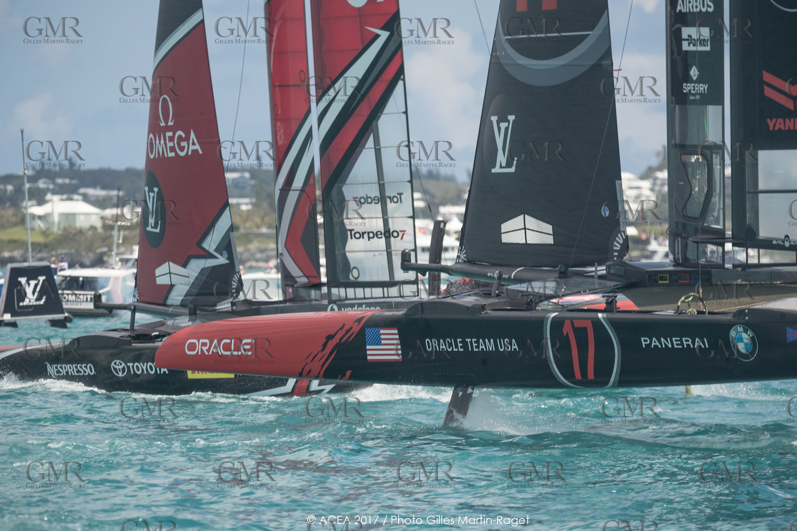 17 06 2017 - Bermuda (BDA) - 35th America's Cup 2017 - 35th America's Cup Match Presented by Louis Vuitton, Race day 1