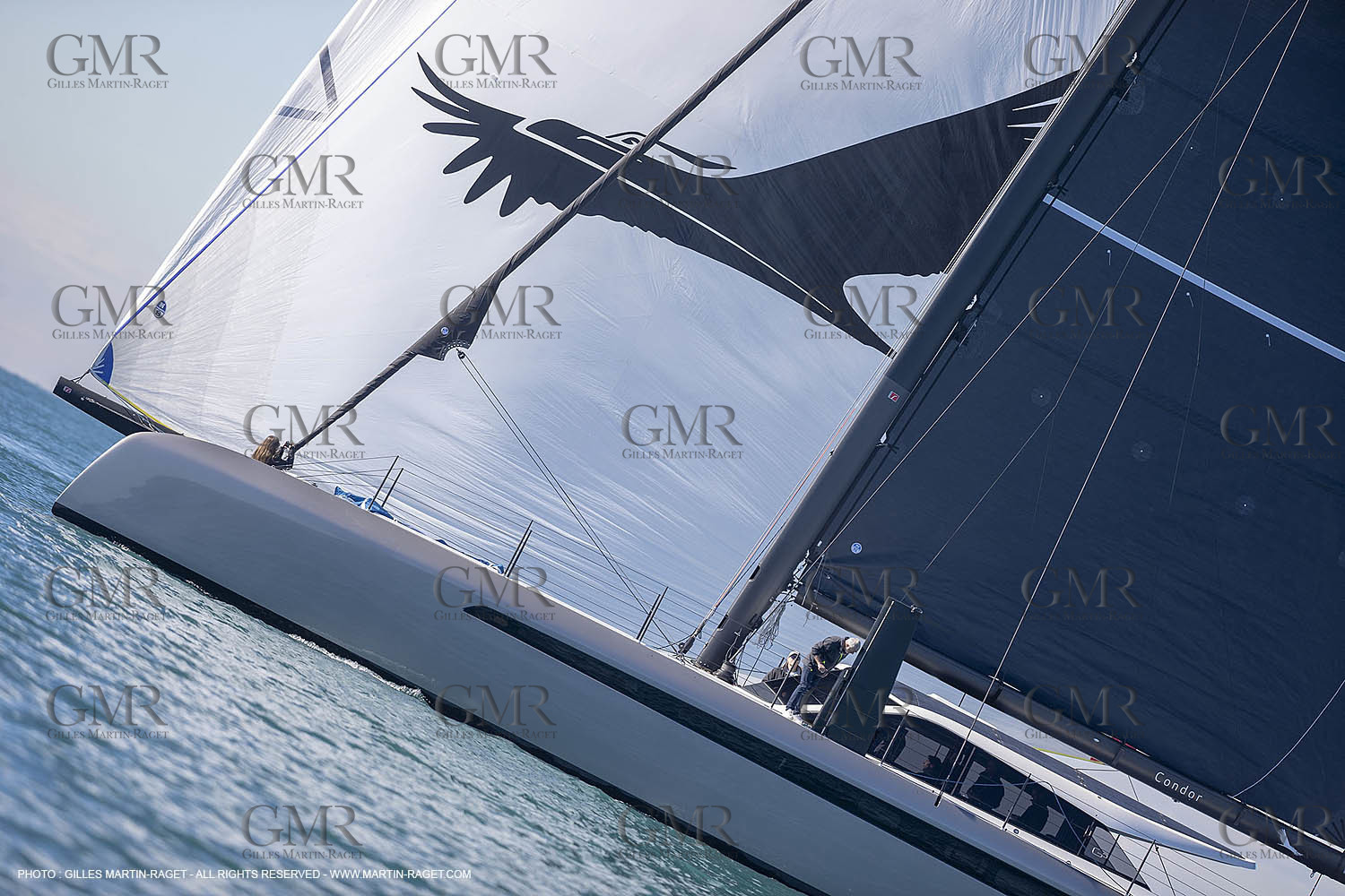 05 02 2019, La Grande Motte (FRA,34), Gunboat 68 sail testing  2