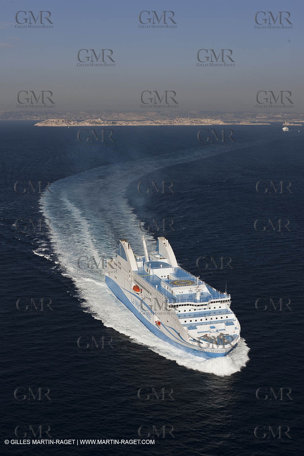 14 01 2012 - Marseille (FRA,13) - La Meridionale shipping company - the Piana off Marseille and the Calanques