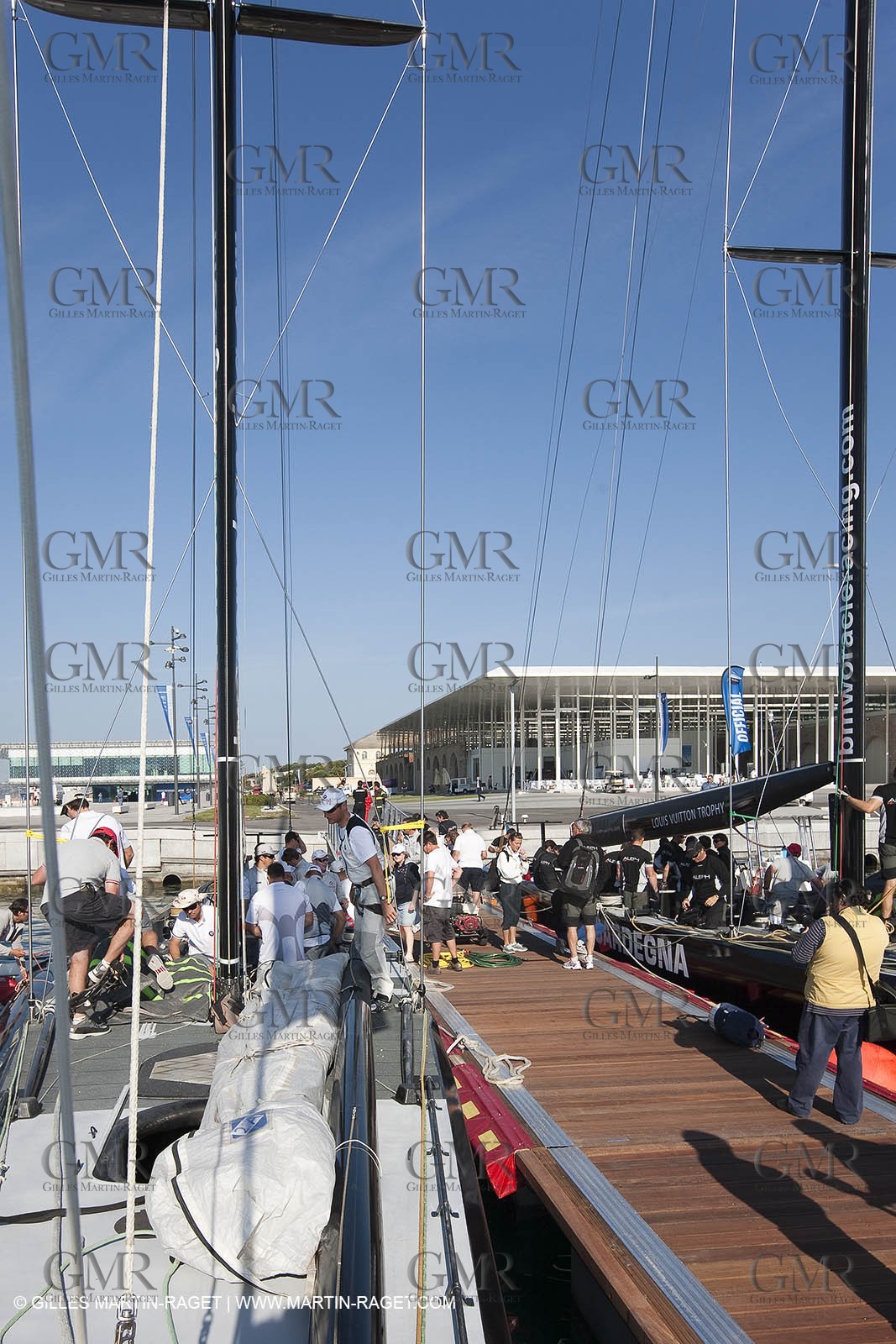 19 05 2010 - La Maddalena (ITA, Sardinia) Louis Vuitton Trophy - BMW ORACLE Racing - Training