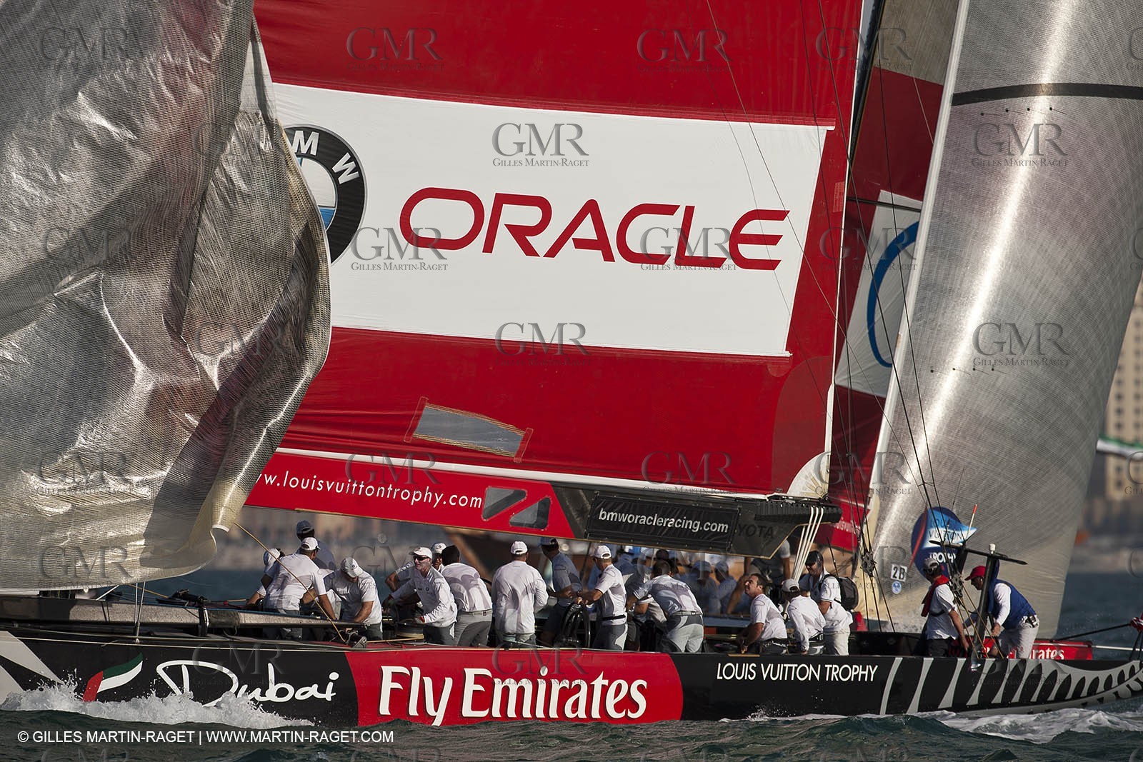 16 11 2010 - Dubai (UAE) - Dubai Louis Vuitton Trophy -  BMW ORACLE Racing Vs Synergy