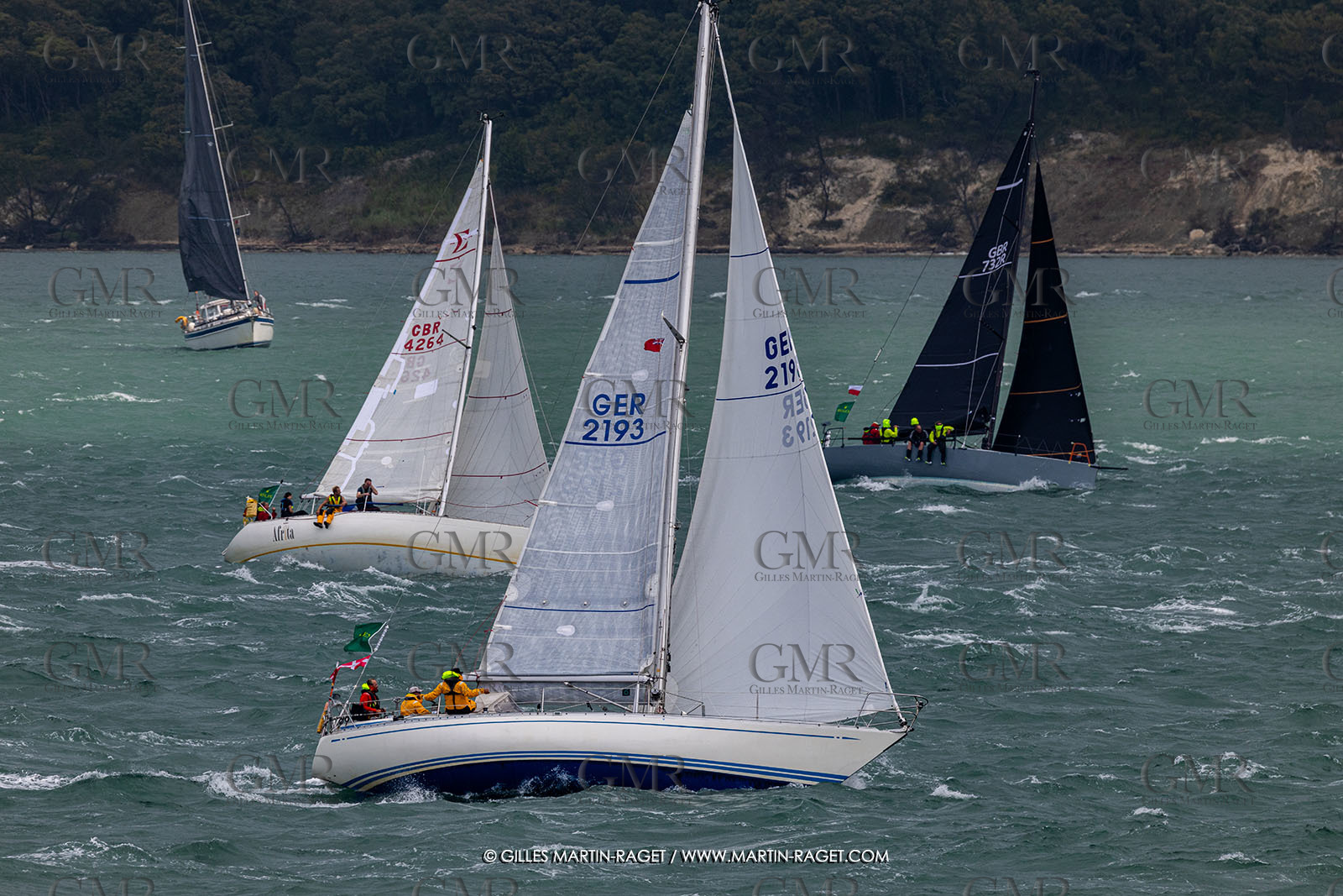 26 07 2025, Cowes (UK, IOW), Admiral's Cup 2025, Rolex Fastnet Race start,