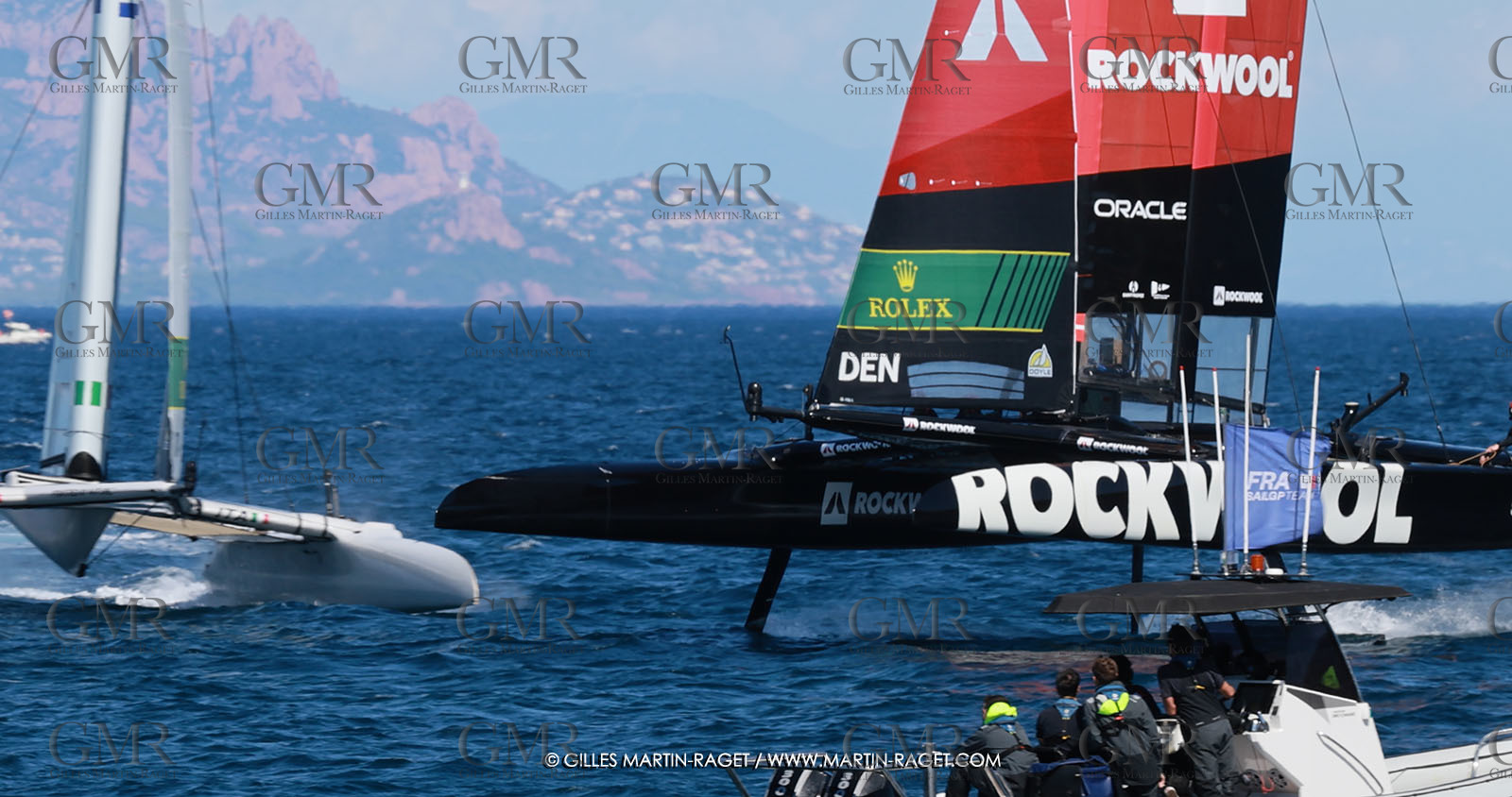 10 09 2025, Saint-Tropez,(FRA), Rockwool SailGP France Saint-Tropez, Race Day 1