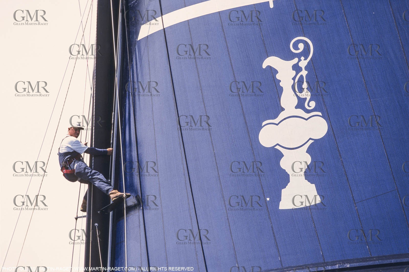 Sailing, Yacht Racing, America's Cup XXVII, San Diego (USA,CA) 1988, Stars & Stripes Vs New Zealand