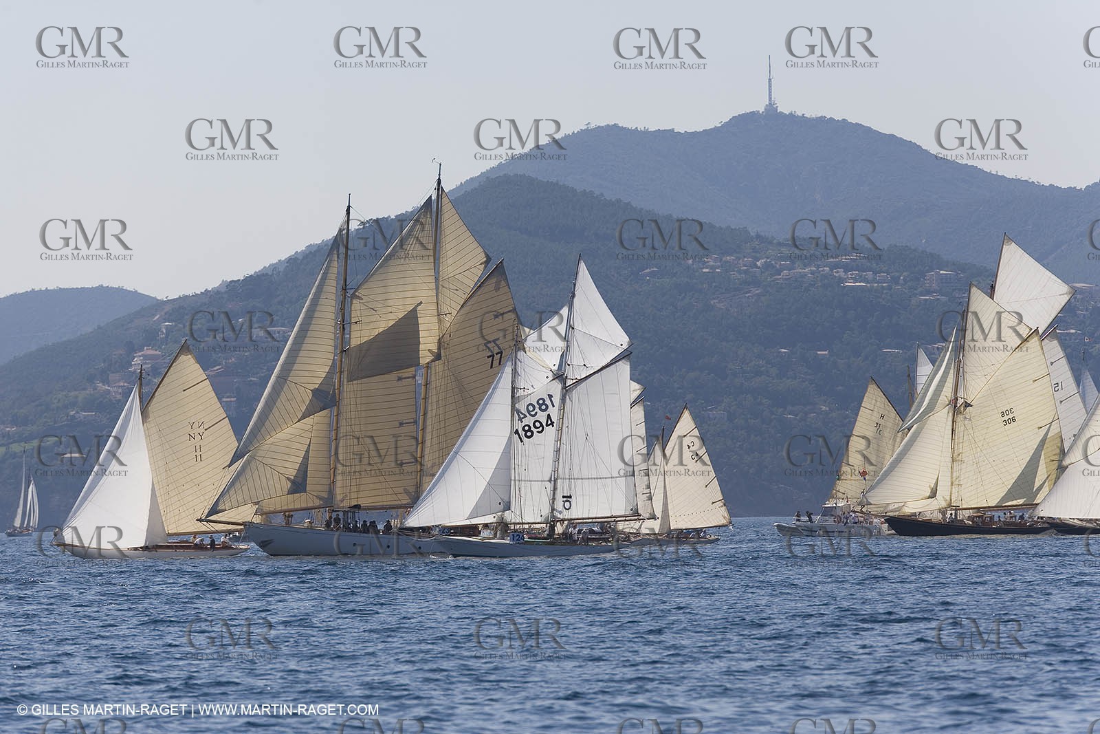 Sailing, Classic yachts, Regates Royales Cannes 2006