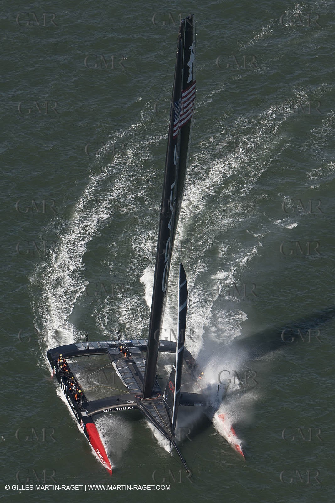 07 09 2013 - San Francisco (USA,CA) - 34th America's Cup - Final Match - Race Day 1
