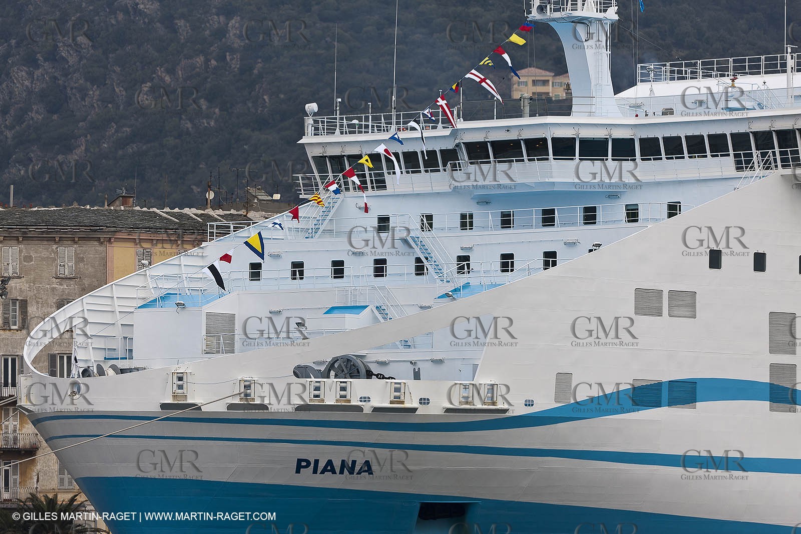 01-31-12   Marseilles (FRA,13) Bastia (FRA,Corsica)   Launching cruising trip and Christening ceremony of PIANA, last ferry ship from La Meridionale