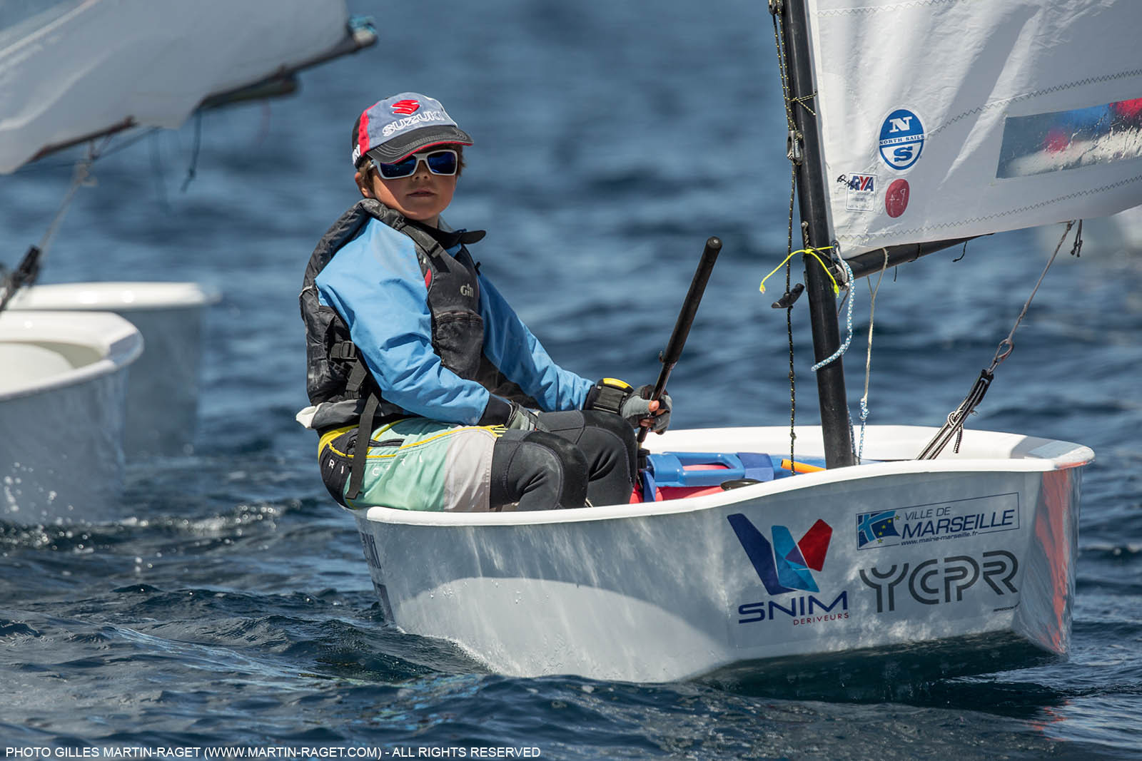 14 04 2016, Marseille (FRA,13), SNIM Dériveurs, Coupe Internationale de Printemps Optimist, Day 4