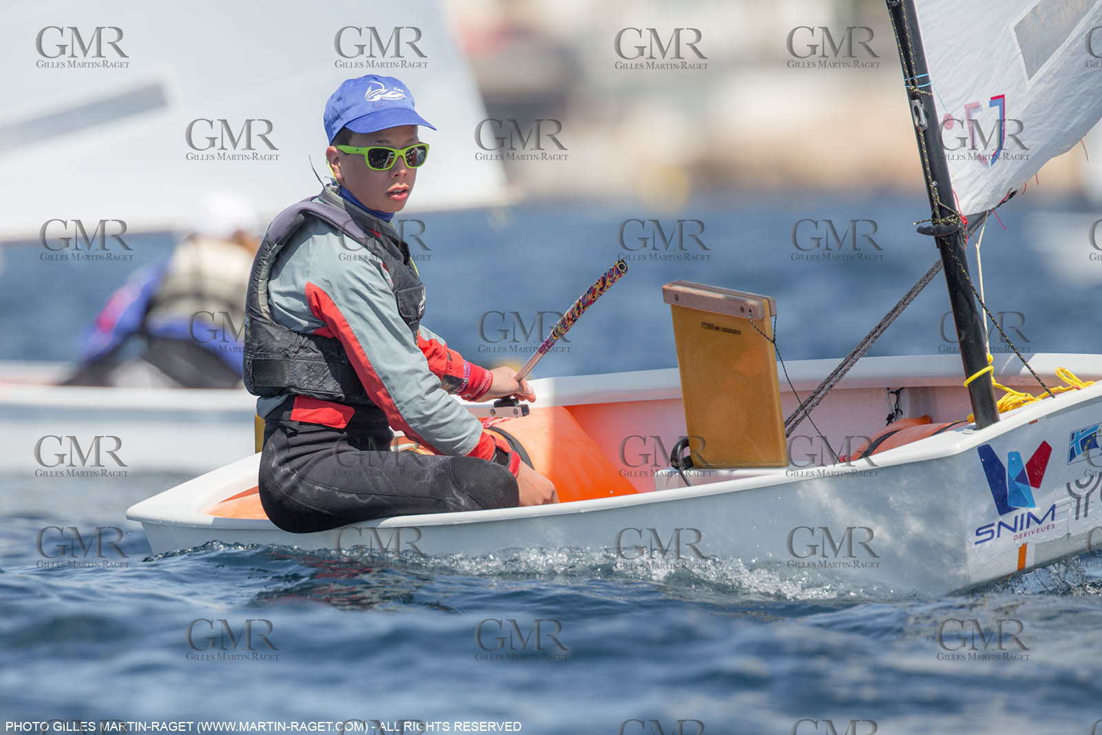 14 04 2016, Marseille (FRA,13), SNIM Dériveurs, Coupe Internationale de Printemps Optimist, Day 4