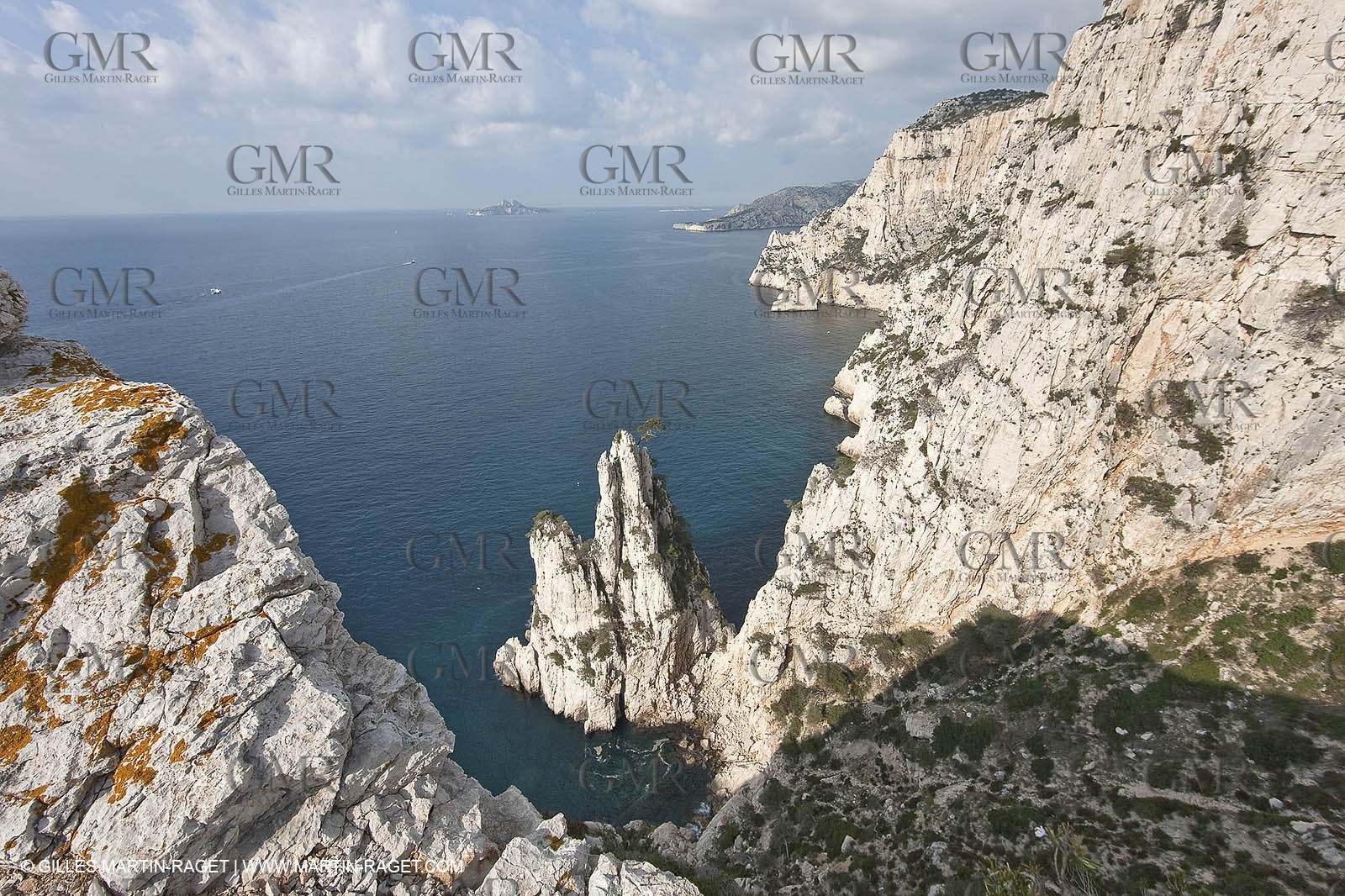 20 03 2009 - Marseille (FRA, 13) - Les Calanques - Pic de l'Eissadon and devenson cliffs