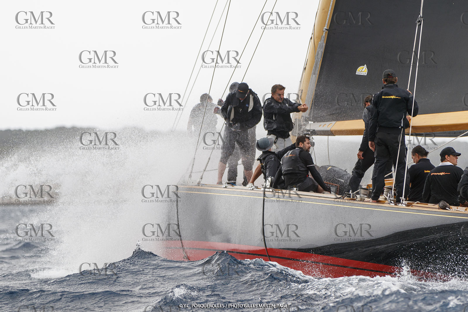 19 06 2024, Porquerolles Island (FRA), Championnat du monde des 12 m JI 2024, Race Day 1