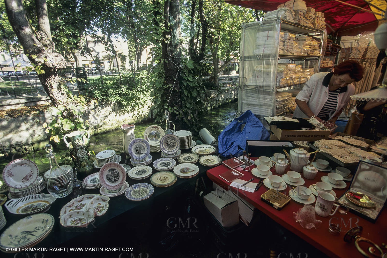 Franfe, Provence, L'isle sur la Sorgue