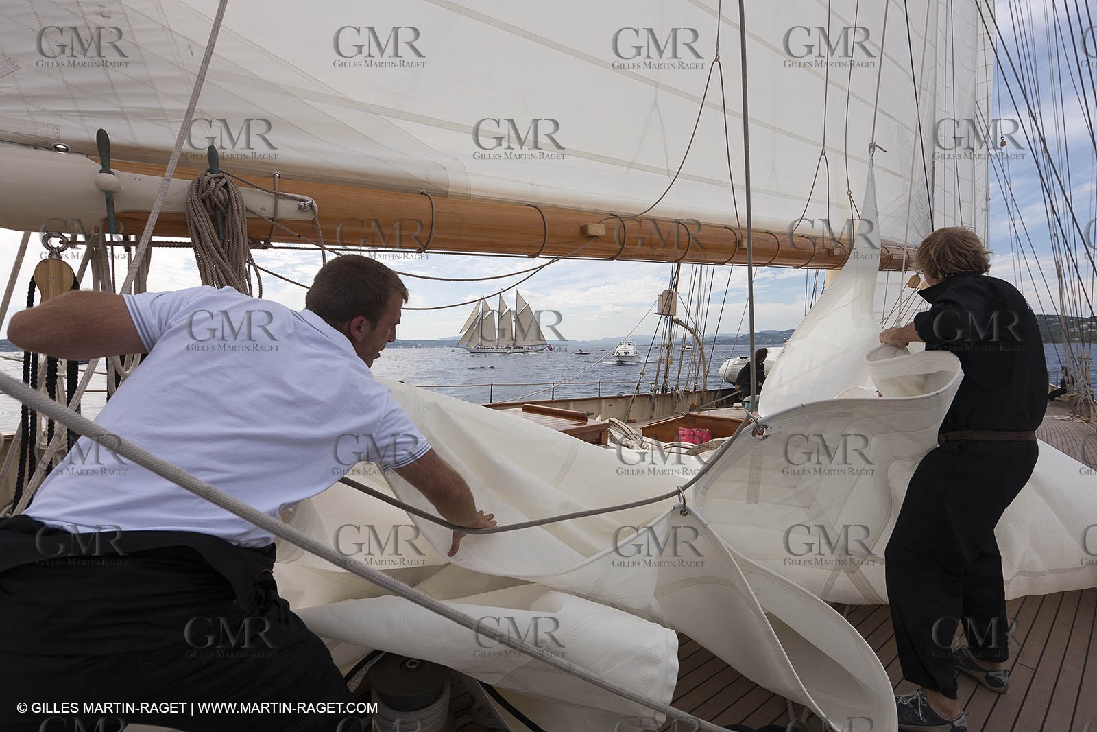 30 09 2010 - SainTropez (FRA,13) - Voiles de Saint Tropez 2010 - onboard Atlantic