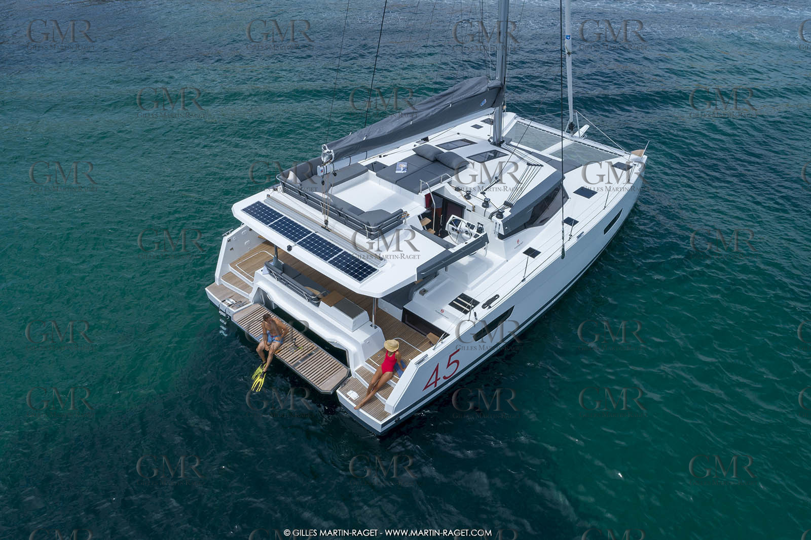 08 07 2019, Lagos (Portugal), Chantier Fountaine-Pajot, Fountaine-Pajot 45