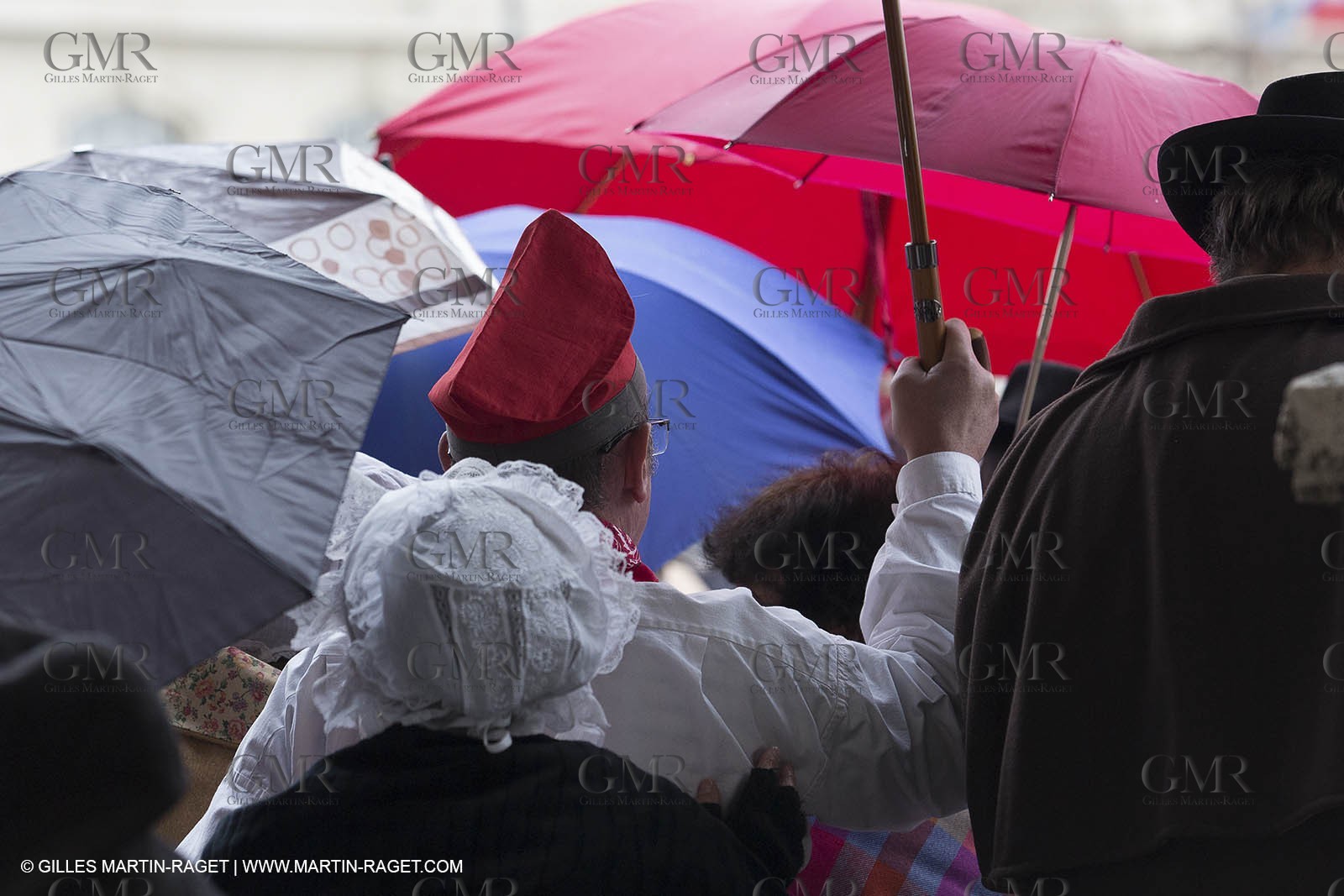 13 01 2012 - Marseille (FRA,13), Opening week-end for MP 2013, European capital of Culture, Traditional costumes from Provence