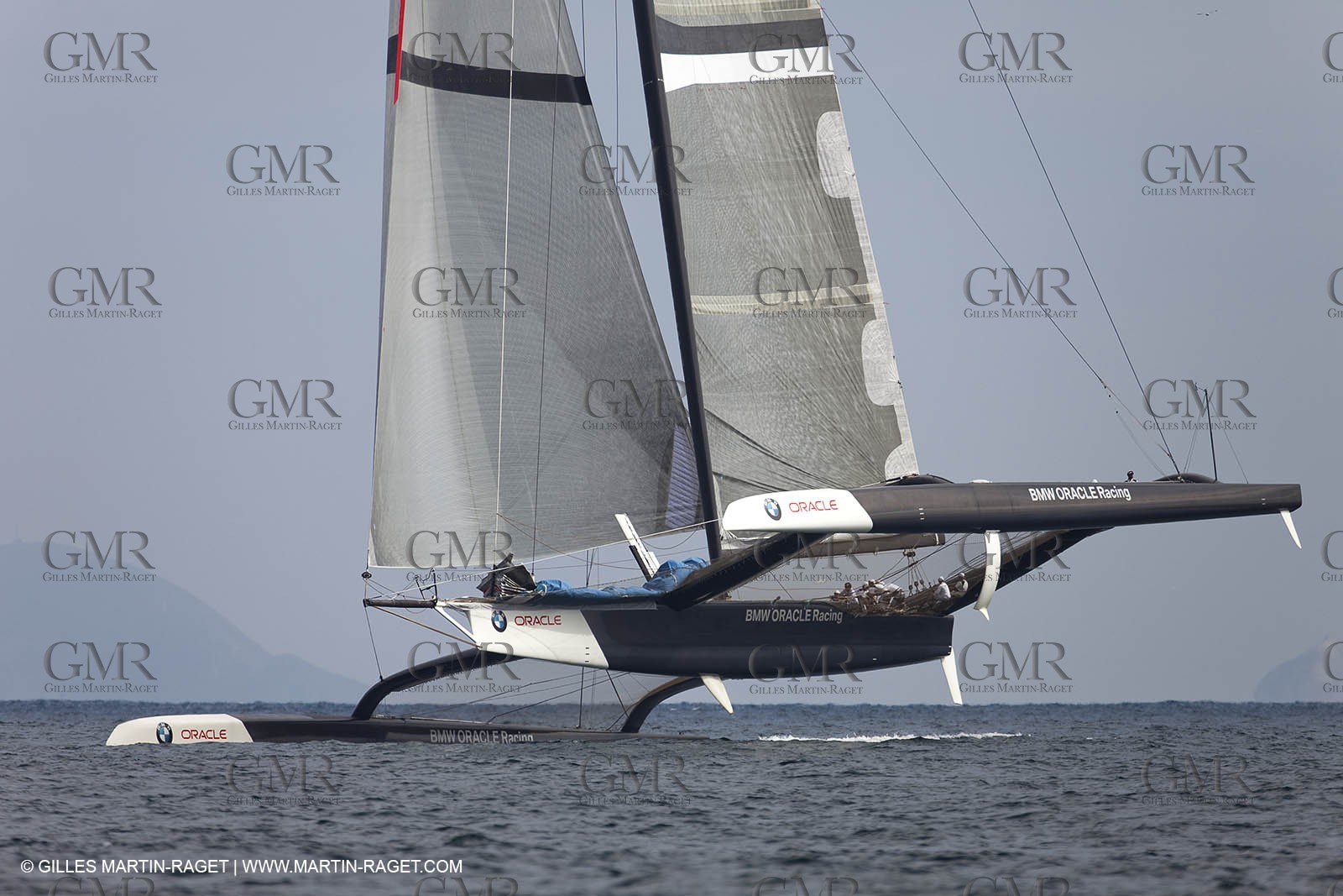 08 08 2009 - San Diego (USA,CA) - 33rd America's Cup - BMW ORACLE Racing - 90 ft Trimaran testings