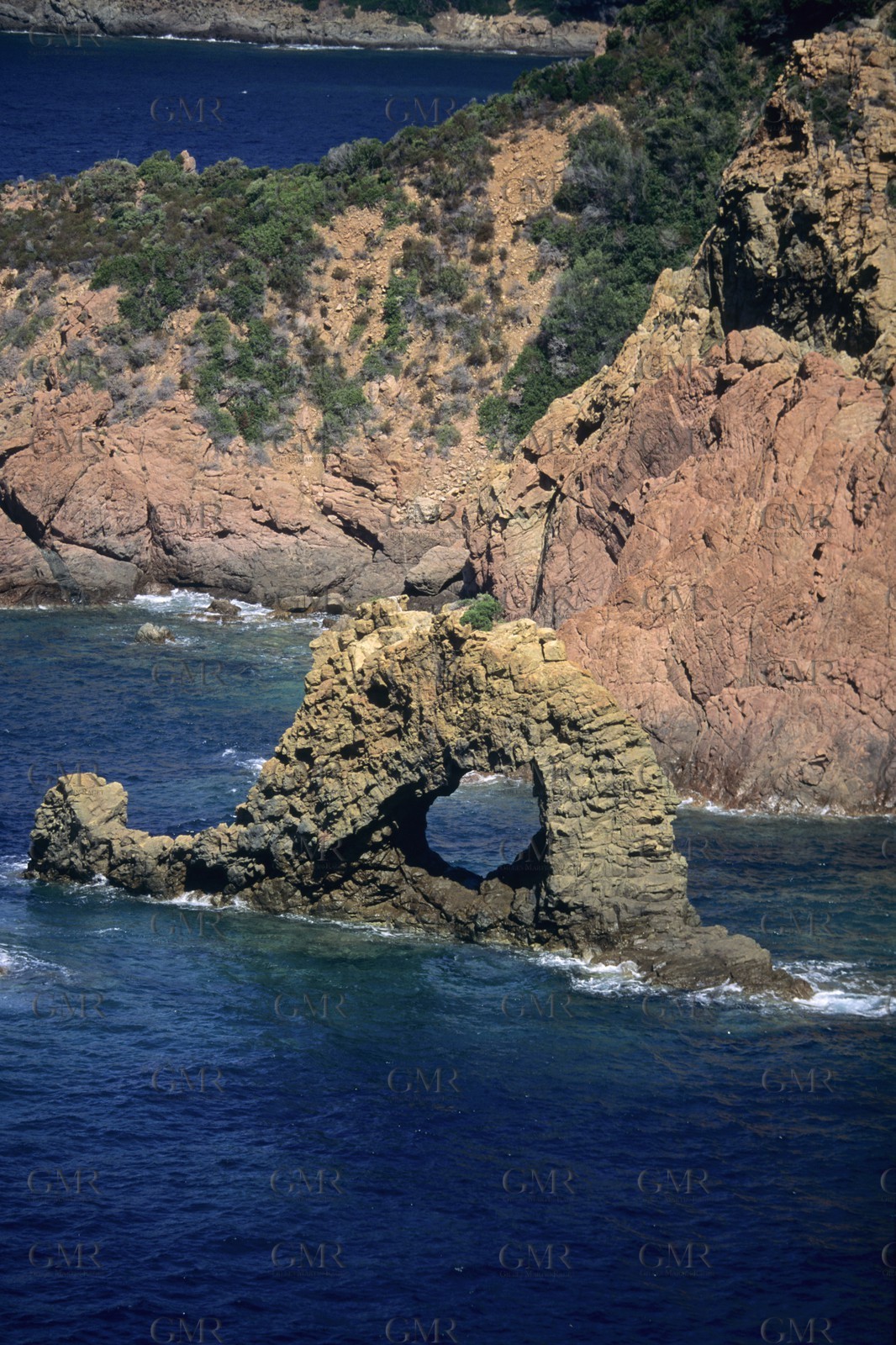 France, Corse, côte ouest
