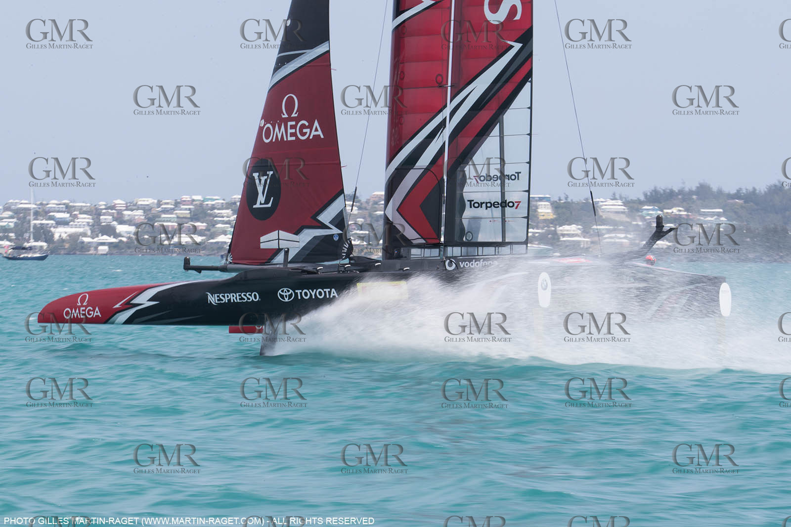 02 06 2017 - Bermuda (BDA) - 35th America's Cup Bermuda 2017 - Louis Vuitton America's Cup Qualifiers, Day 7