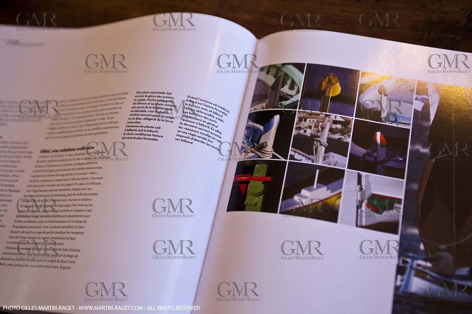 03 11 2010 - Marseille (FRA, 13) - Bateaux en bois, F. Chevalier, G. Martin-Raget, Ed. La Martinière