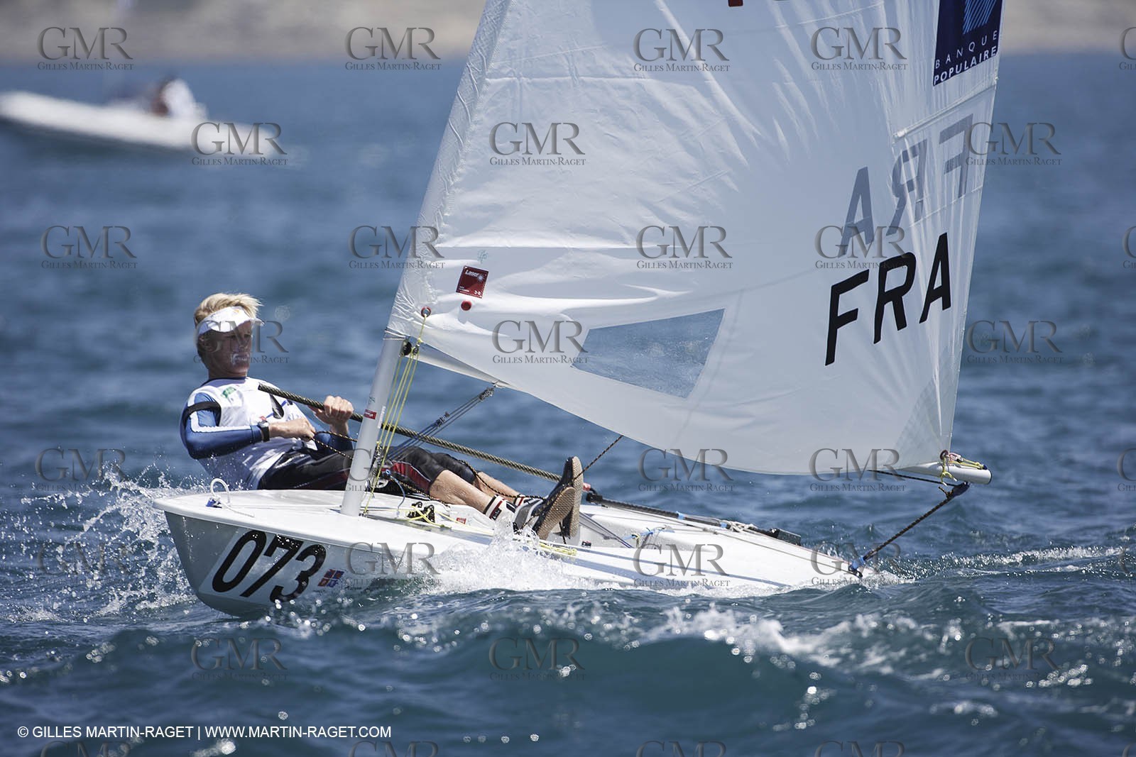 10-05-07 - ISAF SAILING WORLD CHAMPIONSHIPS - CASCAIS 2007 - DAY 7 - Laser - FRANCE - Bernaz Jean-Baptiste