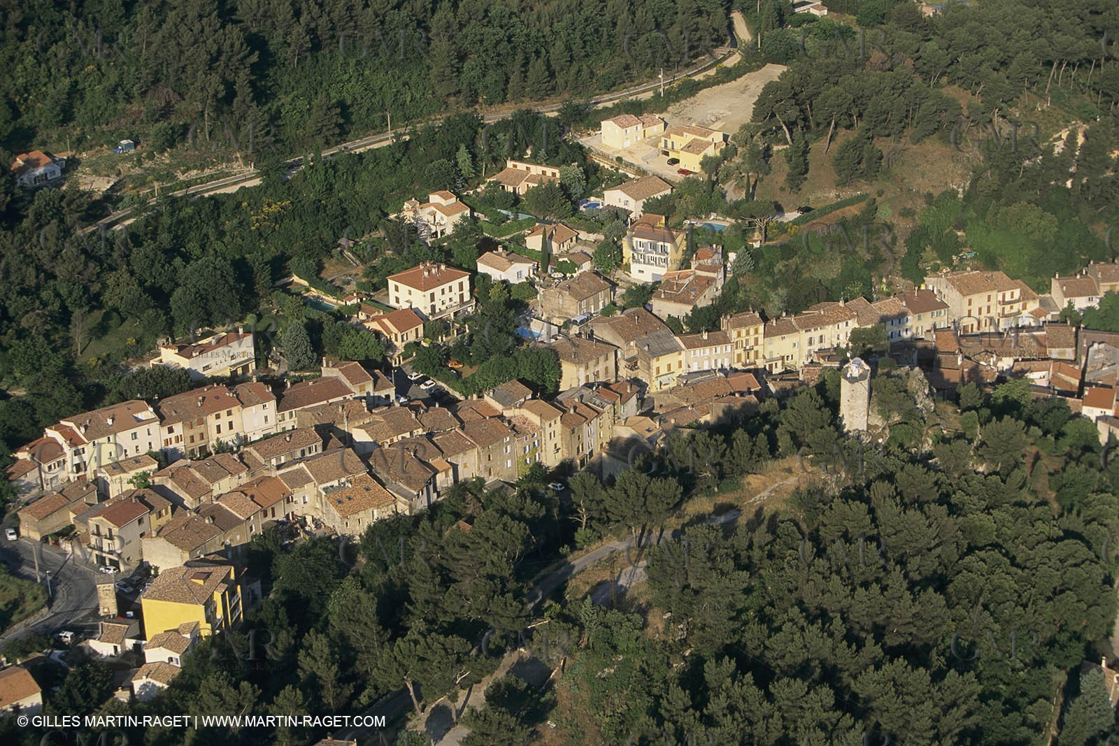 France, Provence, Pays d'Aubagne, collines de Marcel Pagnol