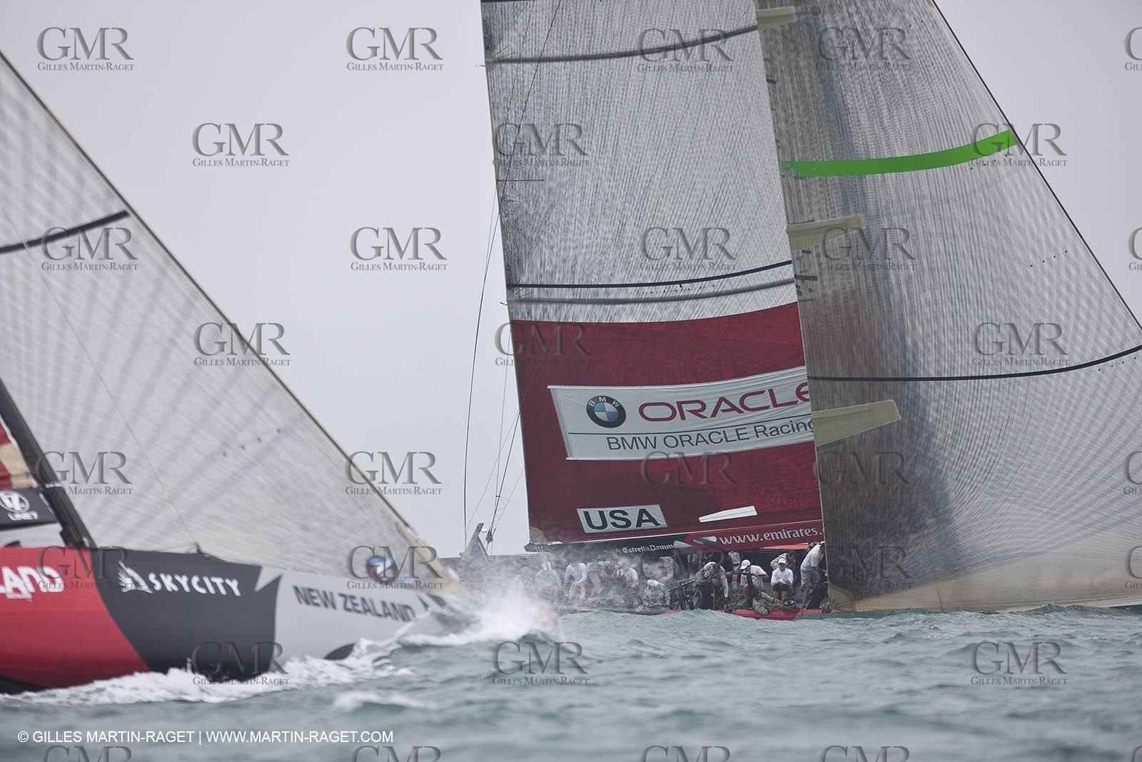 09 02 2009 - Auckland (NZL) -  Louis Vuitton Pacific Series -  Racing Day 9 - Round Robin 2