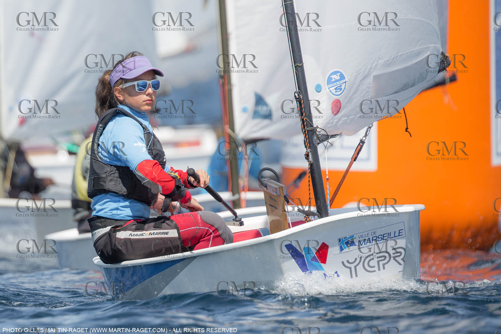 14 04 2016, Marseille (FRA,13), SNIM Dériveurs, Coupe Internationale de Printemps Optimist, Day 4