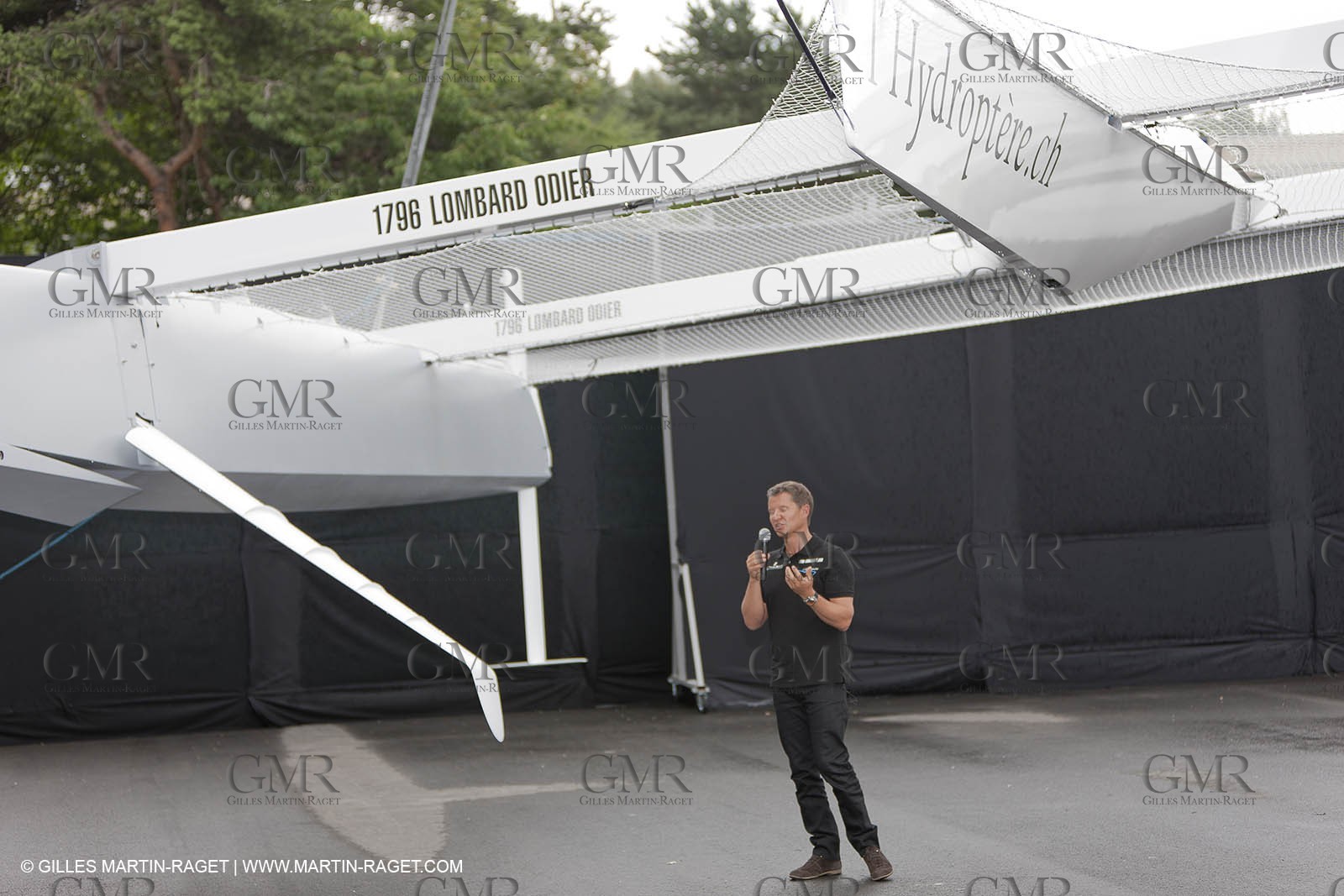 23 08 2010 - Ecublens (SUI) - L'Hydroptère.CH - Sortie de chantier