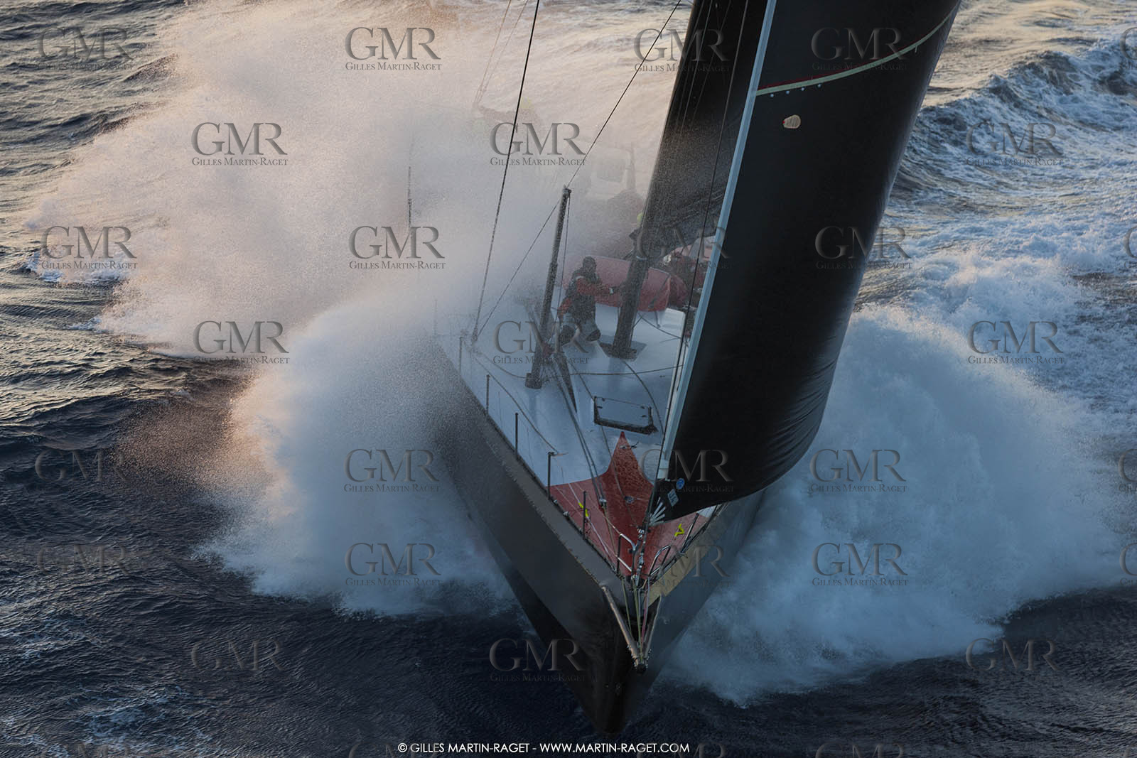 09 10 2017, Calvi (FRA,20), VOR 70 Babsy, Tentative de record autour de la Corse à la voile, skipper Franck Cammas