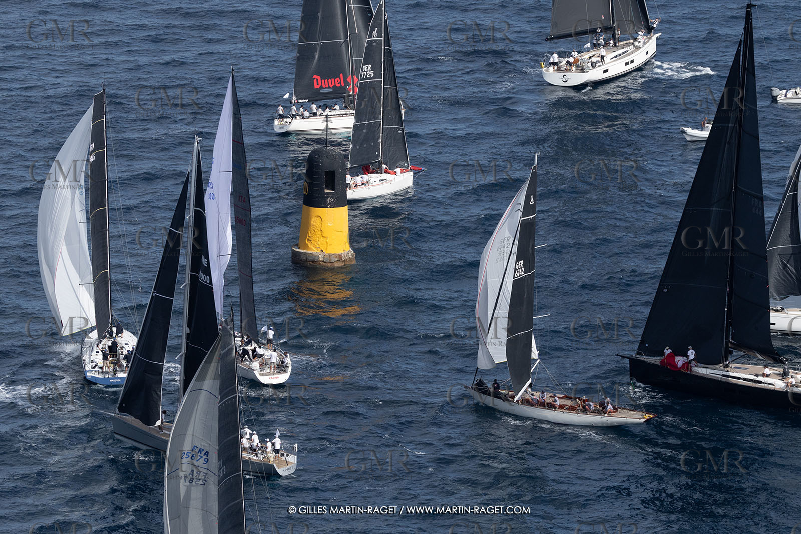 04 10 2025, Saint-Tropez (FRA), Les VoIles de Saint-Tropez 2025, Race Day 6
