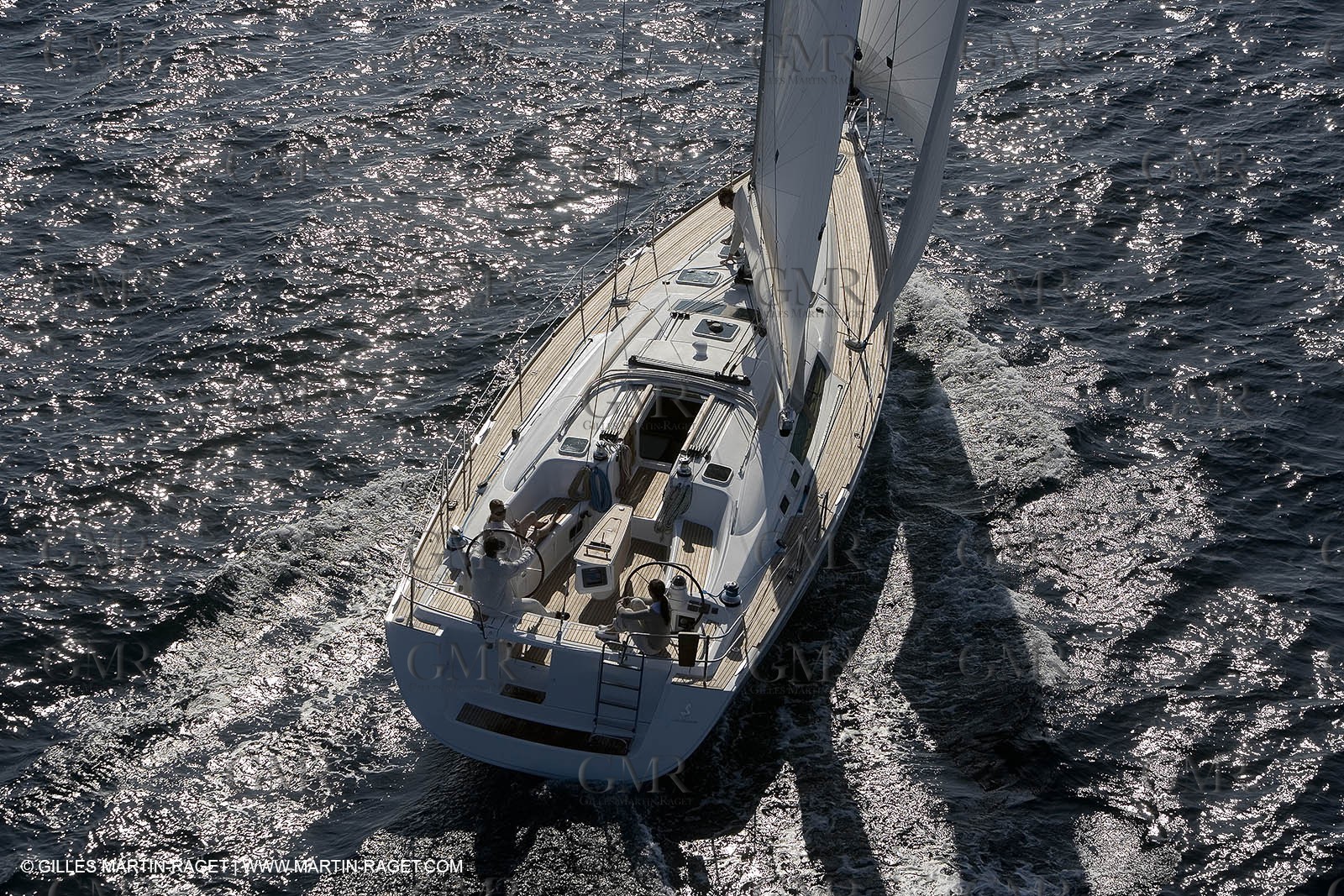 Monocoque de croisiere sous voile