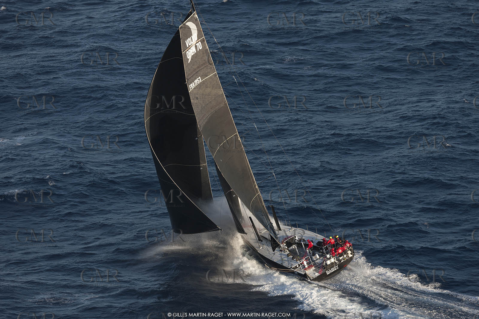09 10 2017, Calvi (FRA,20), VOR 70 Babsy, Tentative de record autour de la Corse à la voile, skipper Franck Cammas