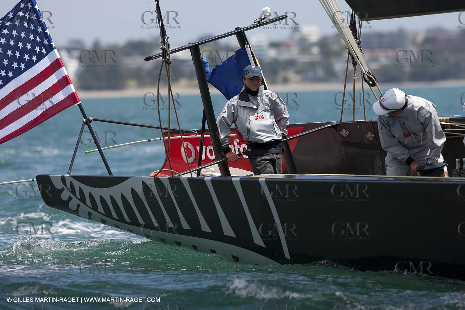 29 01 2009 - Auckland (NZL) - Louis Vuitton Pacific Series - BMW ORACLE Racing - Training