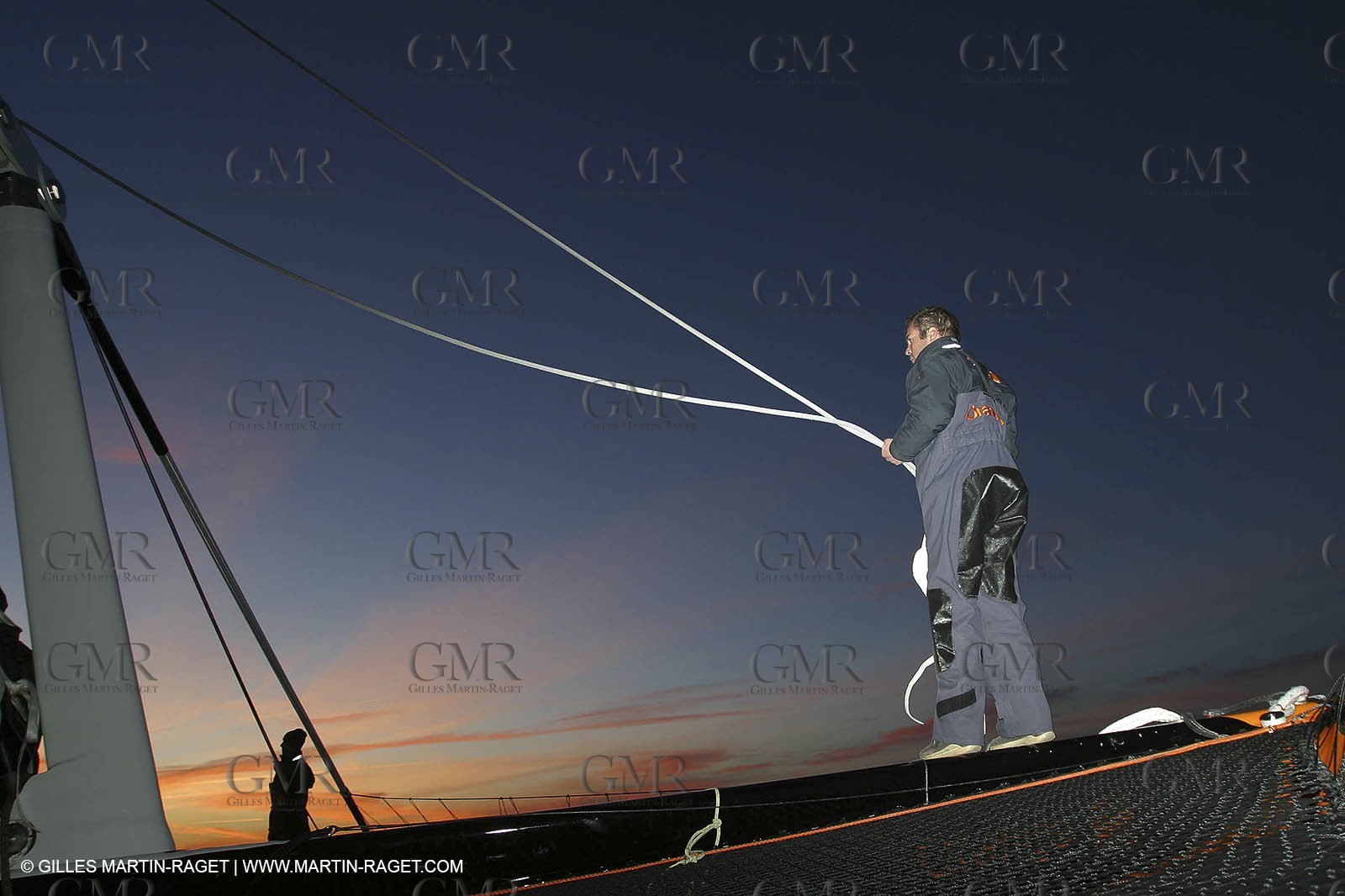 Orange II - Trophée Jules Verne 2004 - Vladimir Dzalda Lyndis