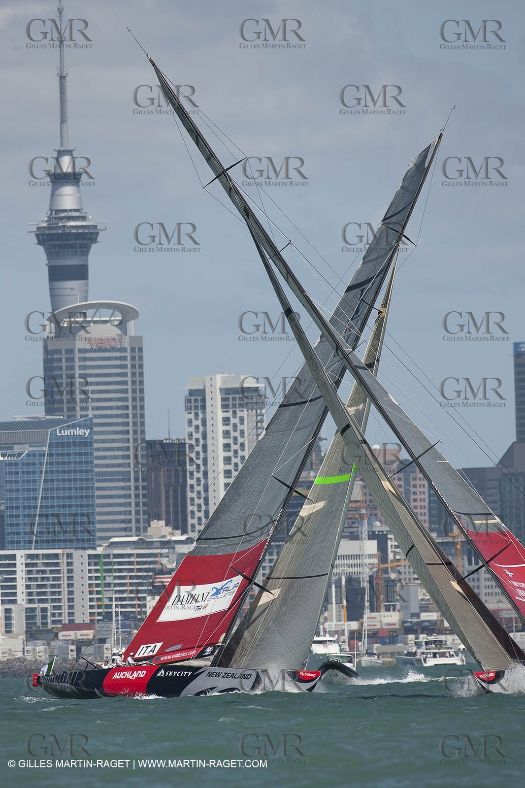 06 02 2009 - Auckland (NZL) -  Louis Vuitton Pacific Series -  Racing Day 6 - Round Robin 2