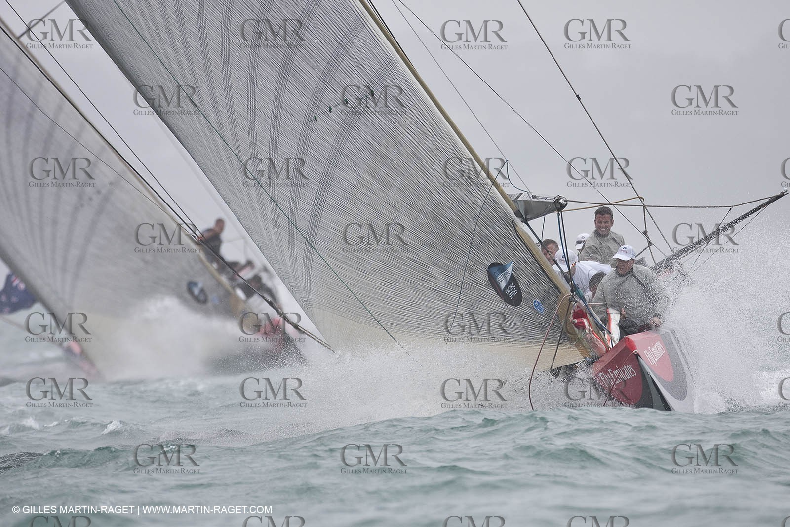 09 02 2009 - Auckland (NZL) -  Louis Vuitton Pacific Series -  Racing Day 9 - Round Robin 2