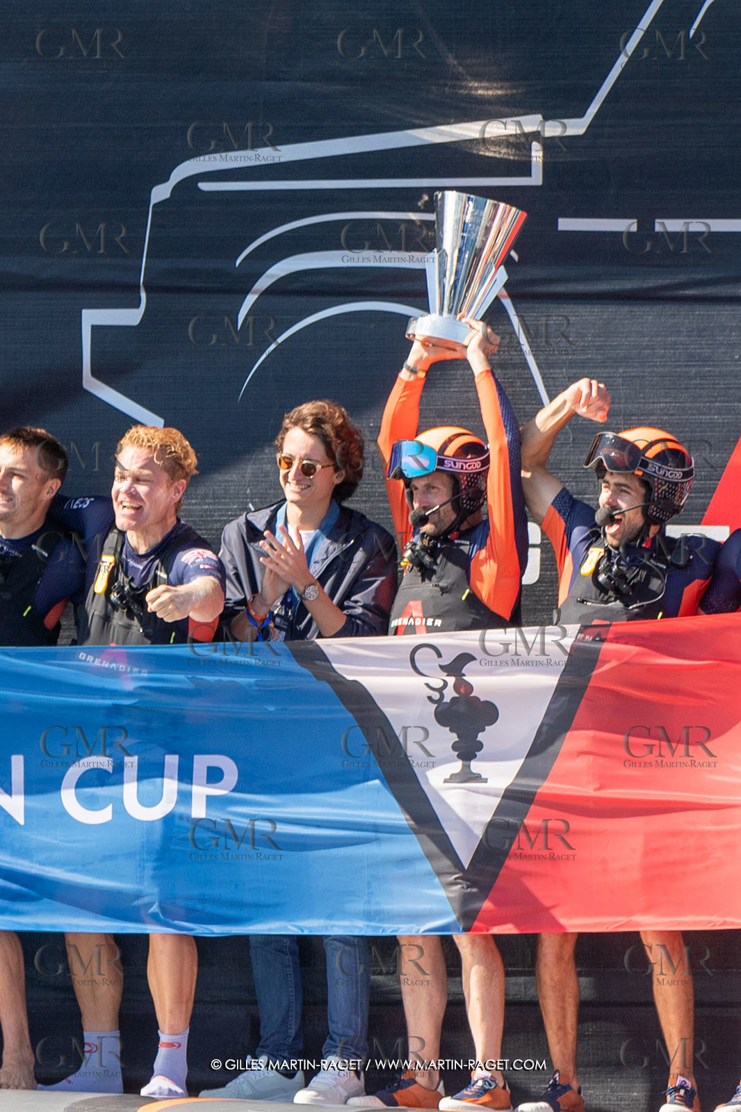 04 10 2024, Barcelona (ESP), 37th America's Cup, Louis Vuitton Cup Final, Race Day 7