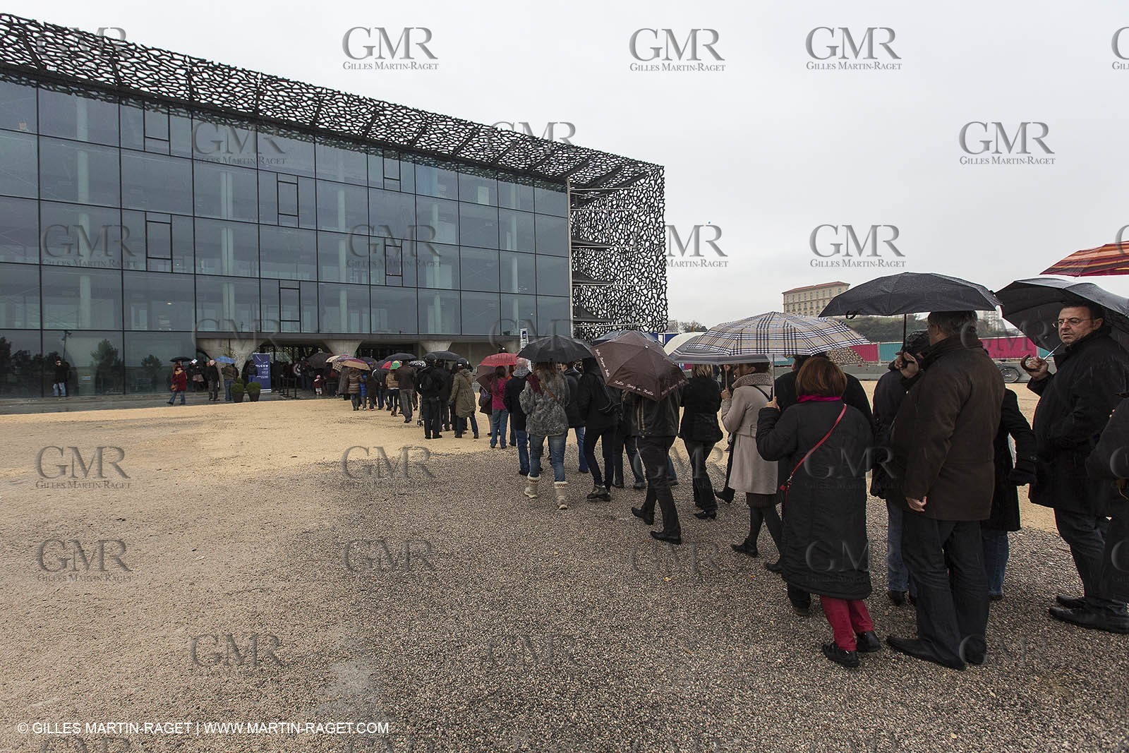 13 01 2012 - Marseille (FRA,13), Opening week-end for MP 2013, European capital of Culture, MUCEM museum open its doors