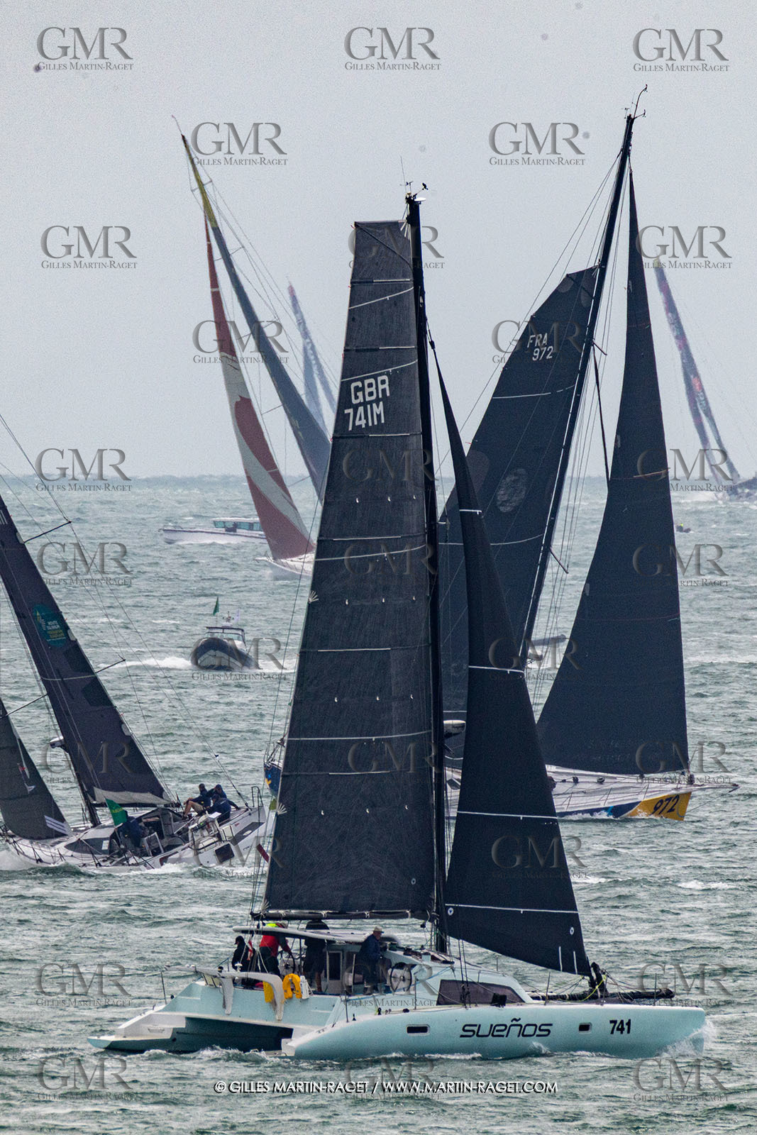 26 07 2025, Cowes (UK, IOW), Admiral's Cup 2025, Rolex Fastnet Race start,